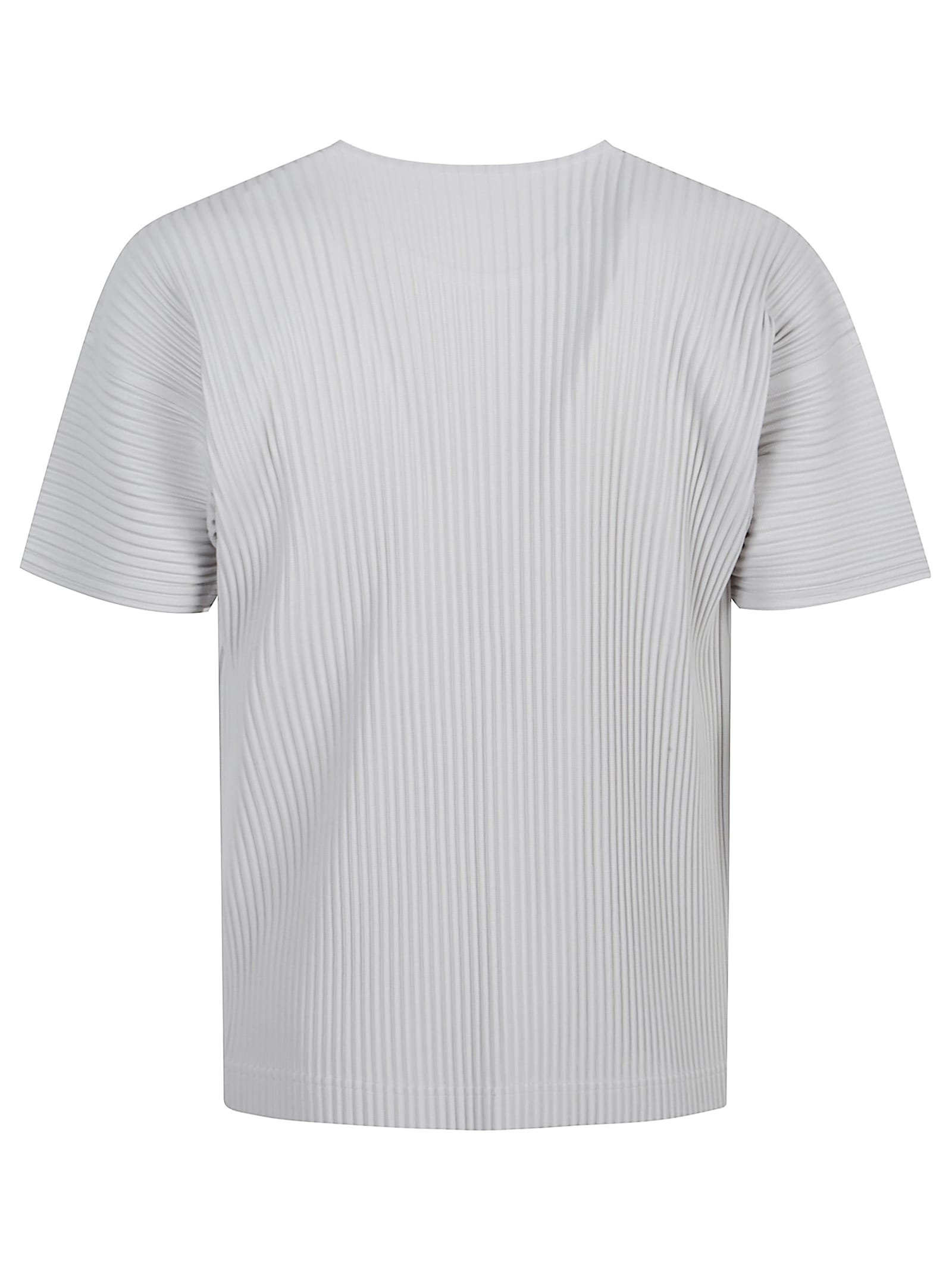 Issey Miyake Long Sleeve Roundneck T-shirt In Multi