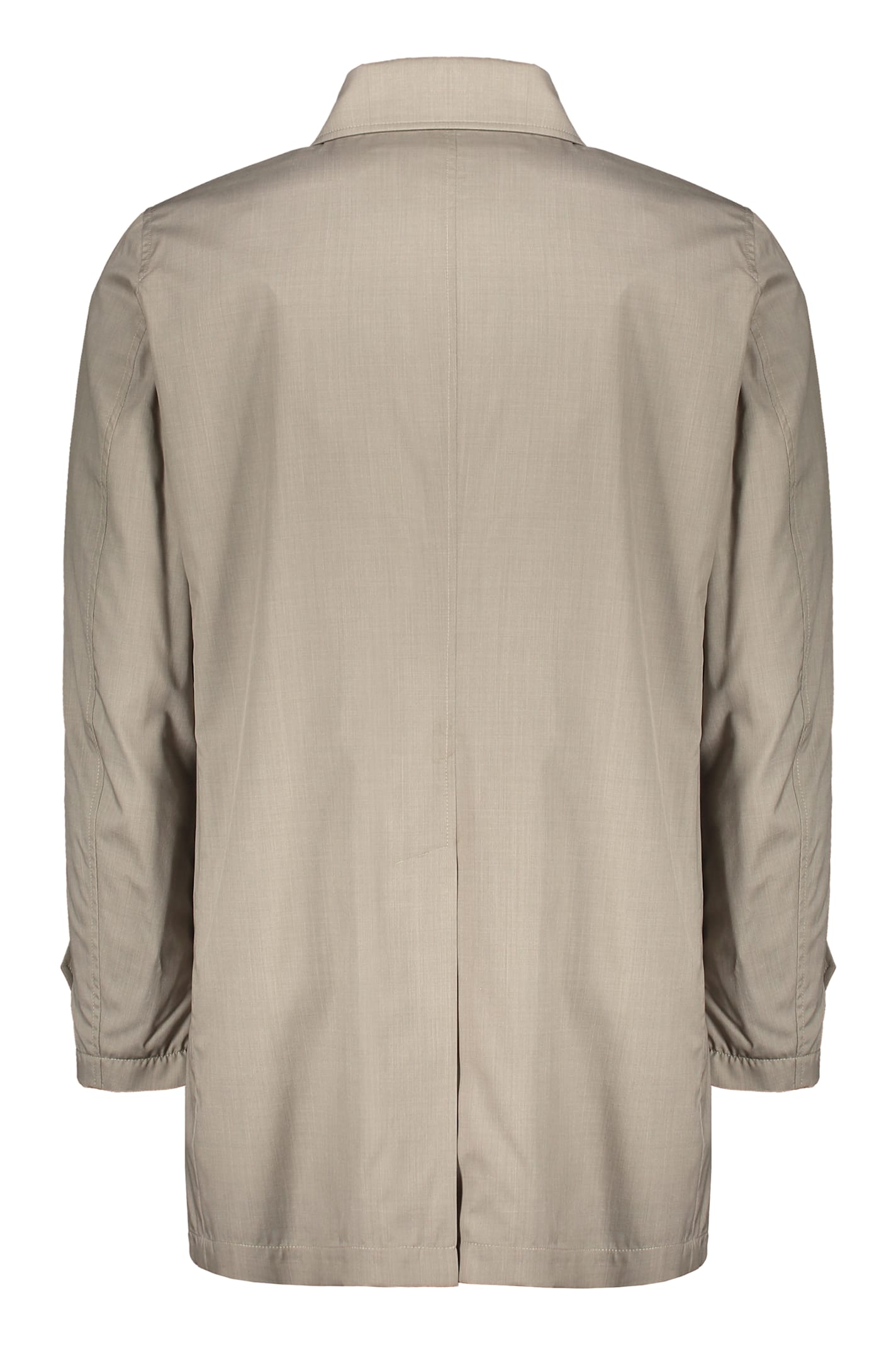 Moorer Button-up Jacket In Beige