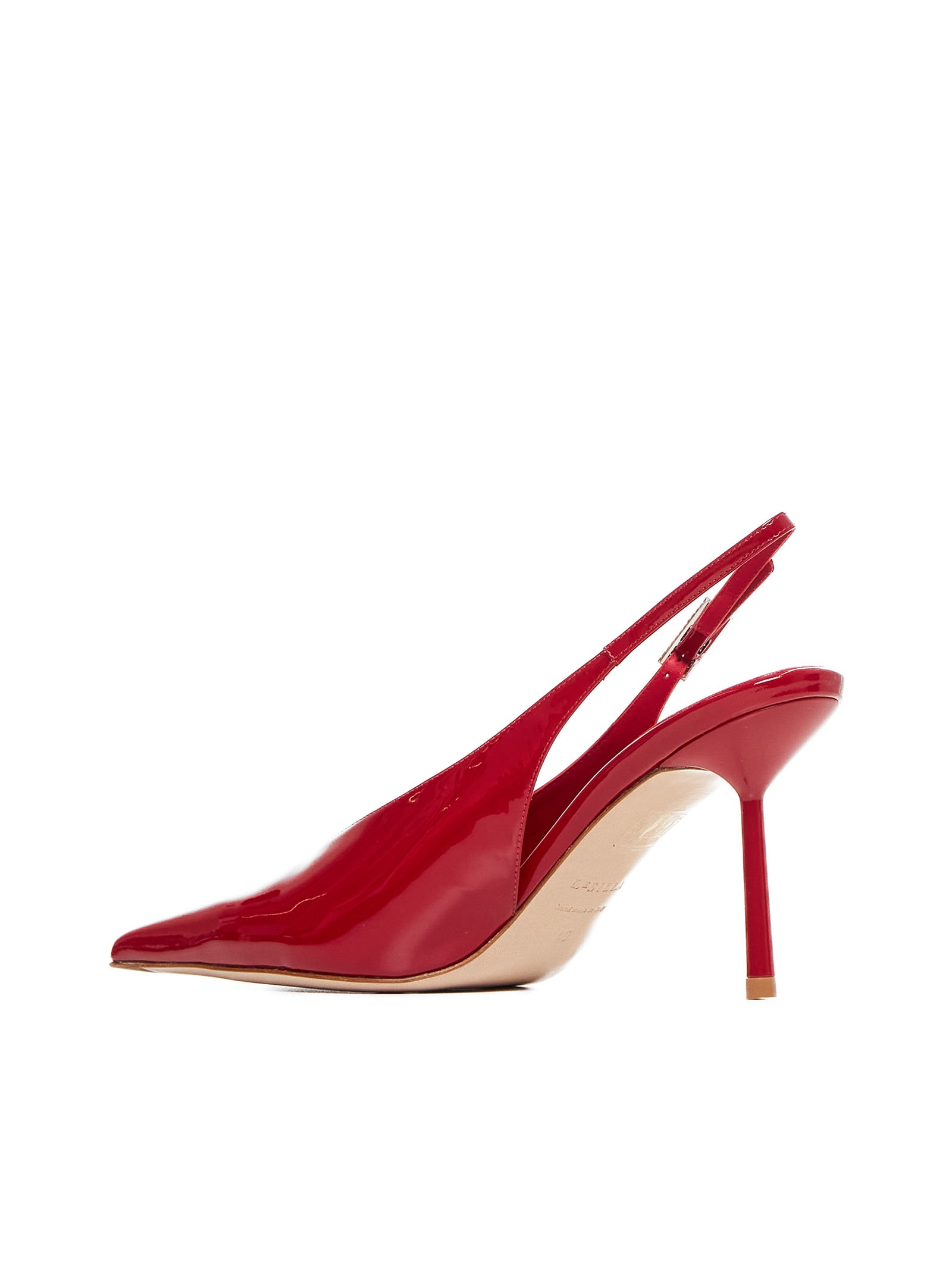 Shop Le Silla High-heeled Shoe In Red