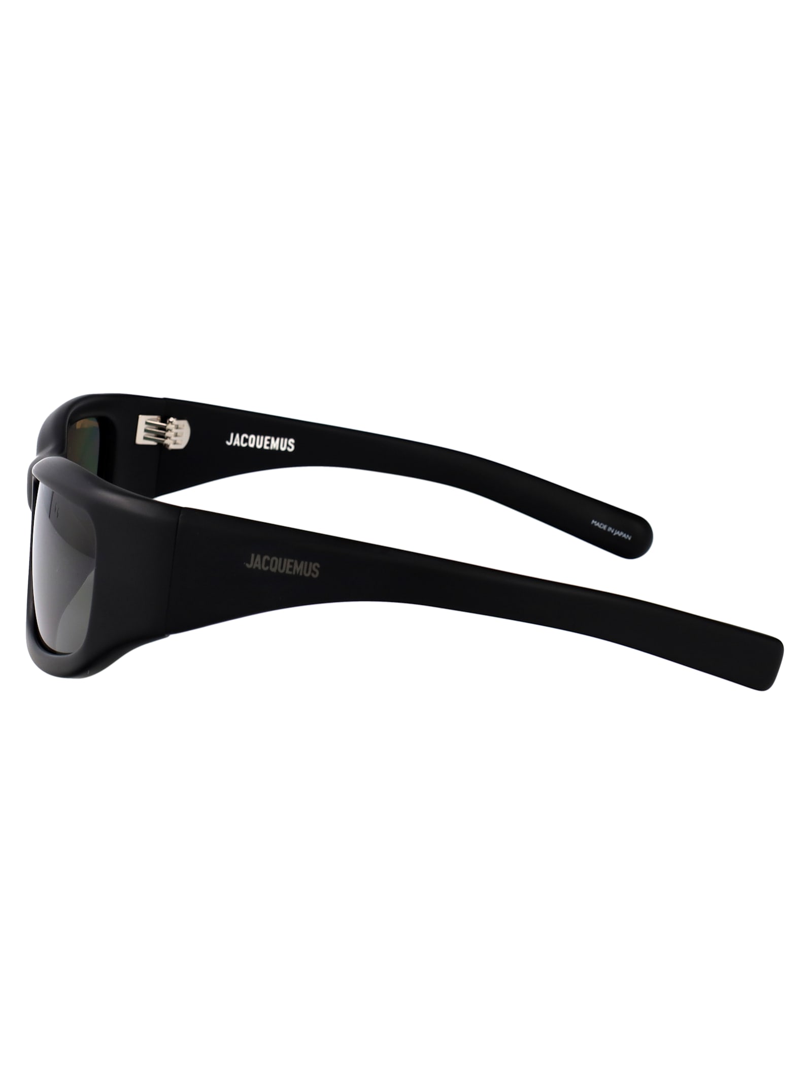 Jacquemus Aero Sunglasses In Black