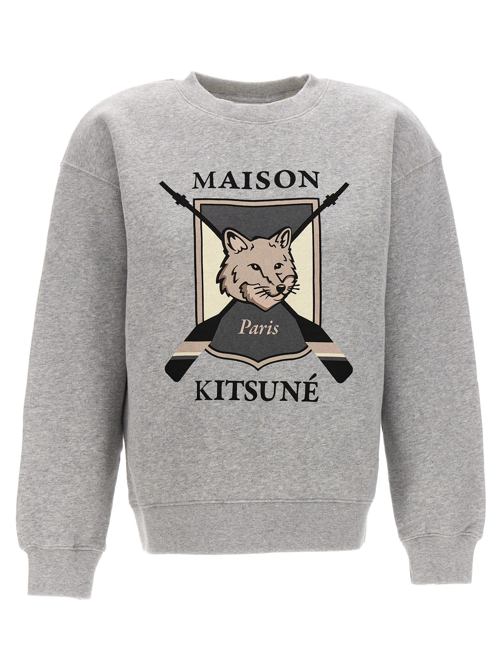 Maison Kitsuné college Fox Sweatshirt