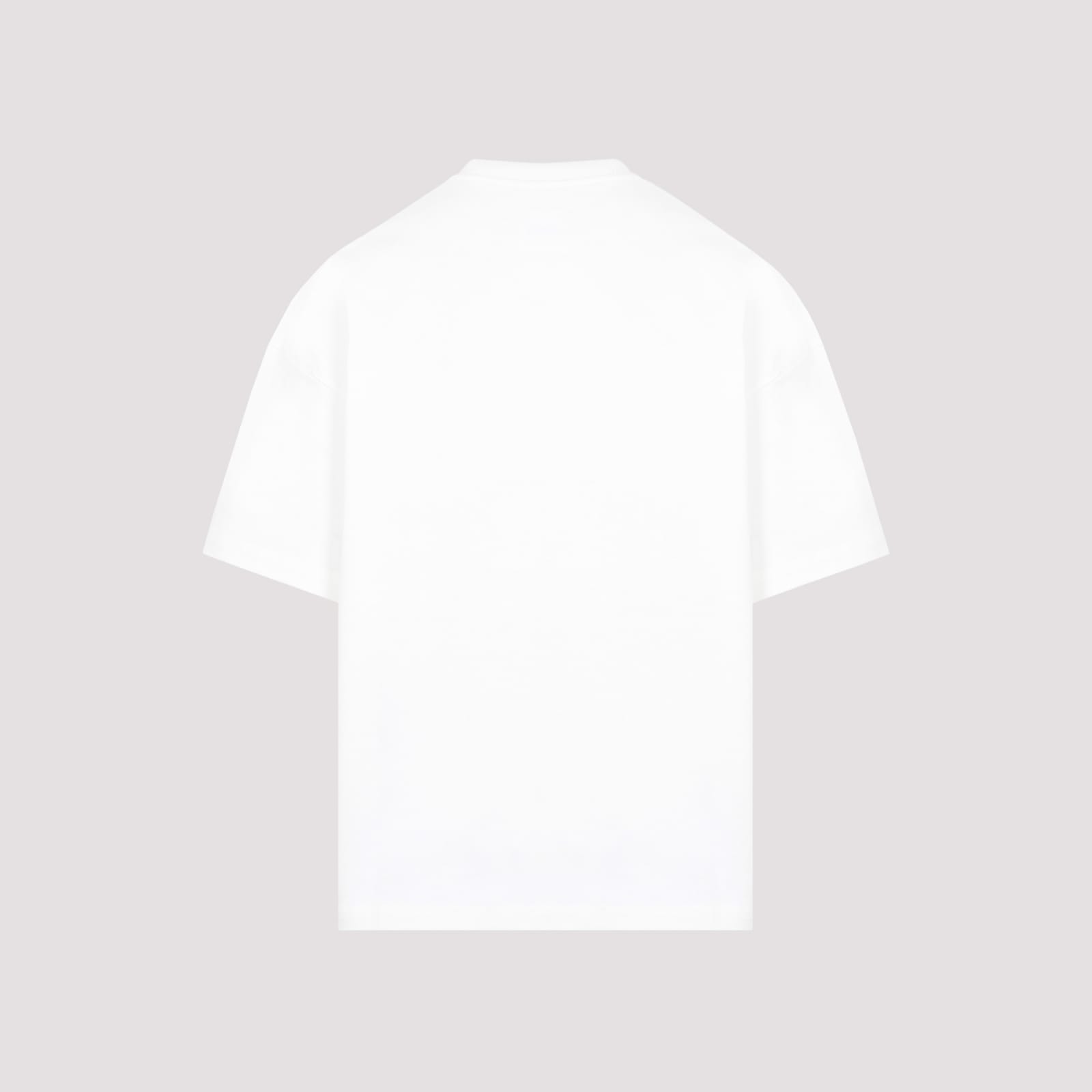 Shop Jil Sander Logo T-shirt In Porcelain