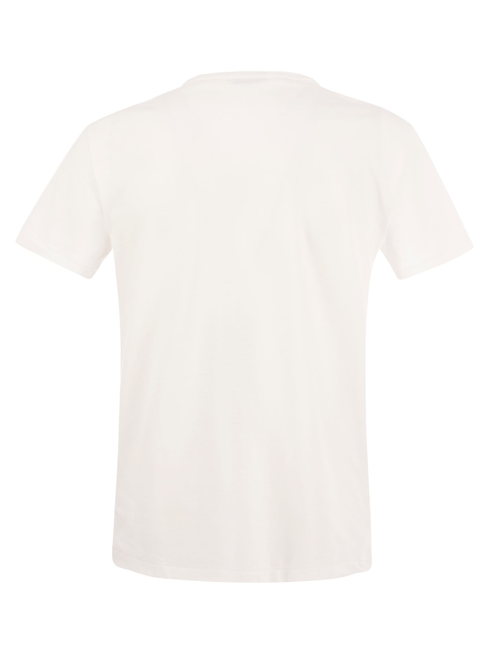 Shop Polo Ralph Lauren Polo Bear Custom Slim-fit T-shirt In White