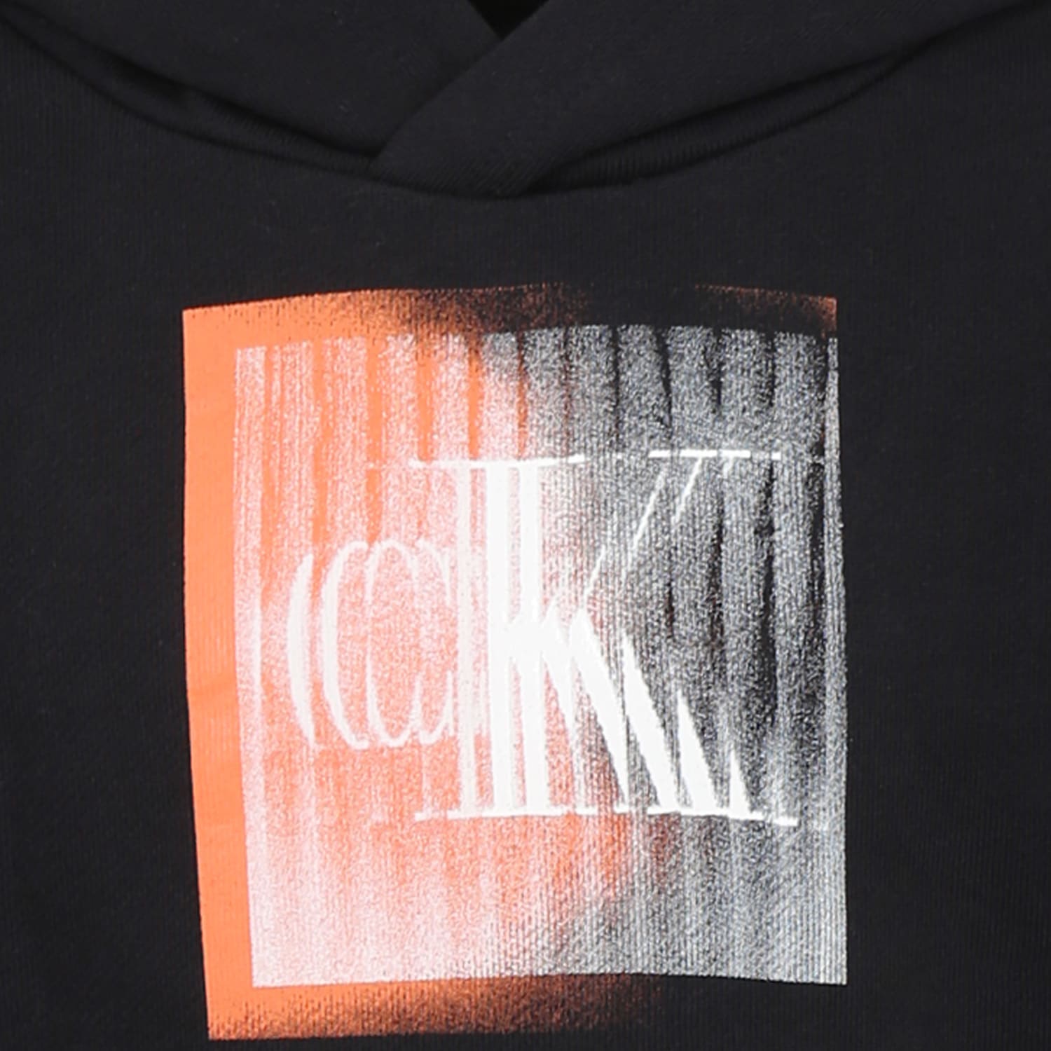 Calvin Klein Black Sweatshirt For Boy With Logo In Black