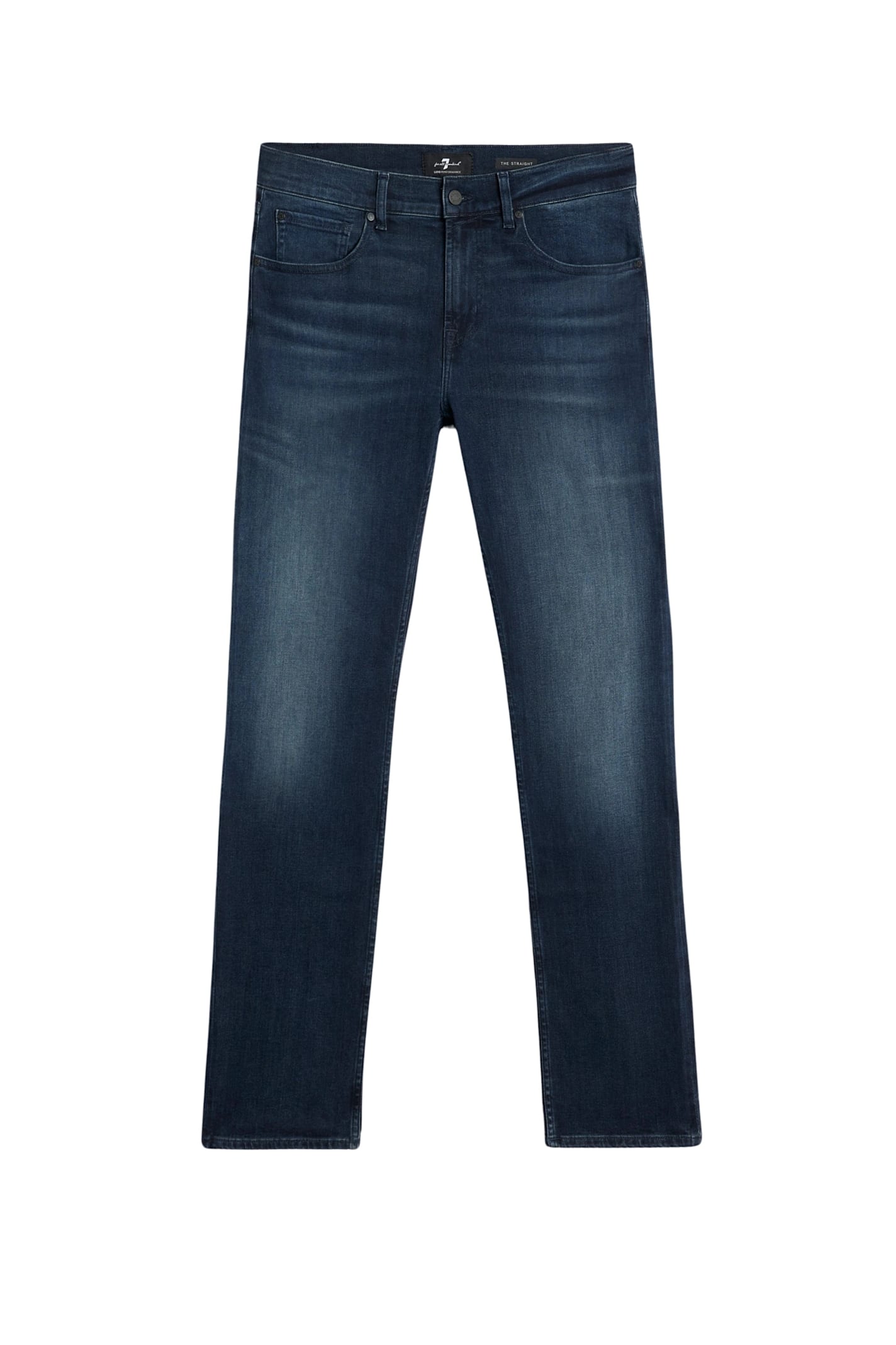 7 For All Mankind The Straight Dark Blue In Blue