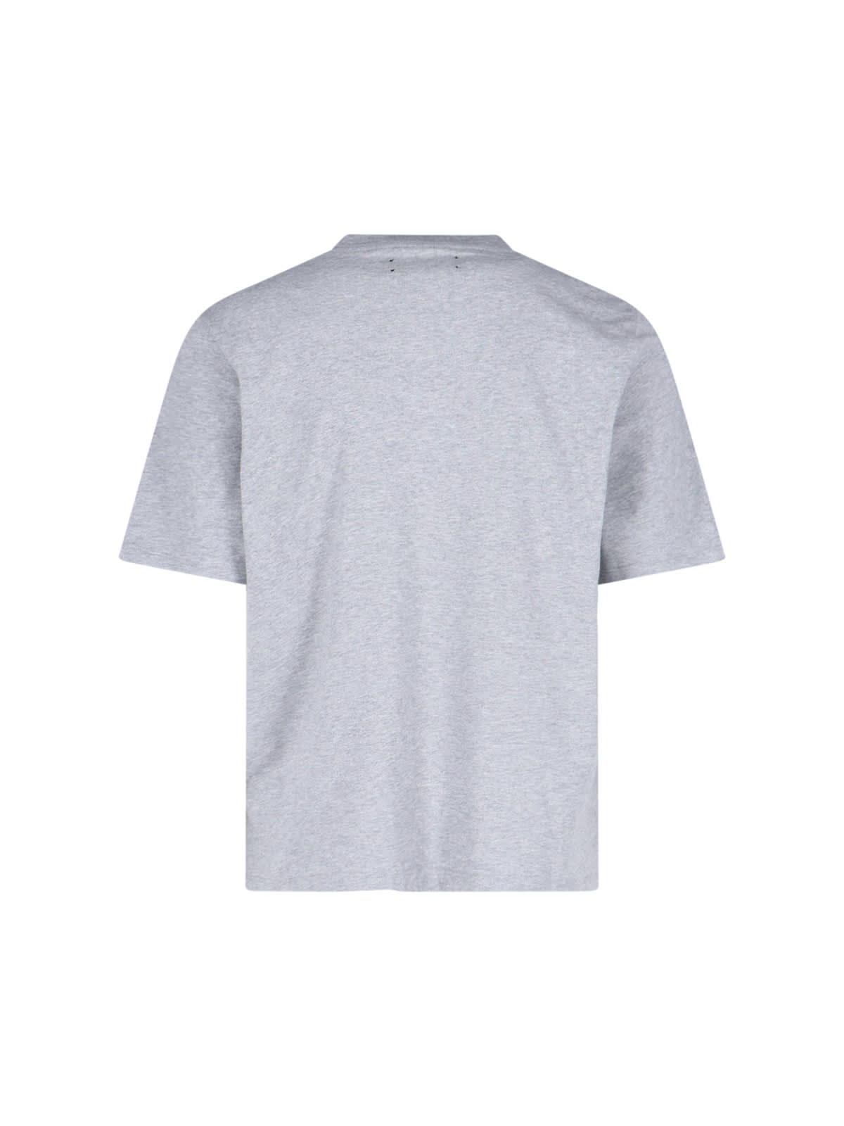 Amiri Stencil Logo-print Cotton-jersey T-shirt In Gray