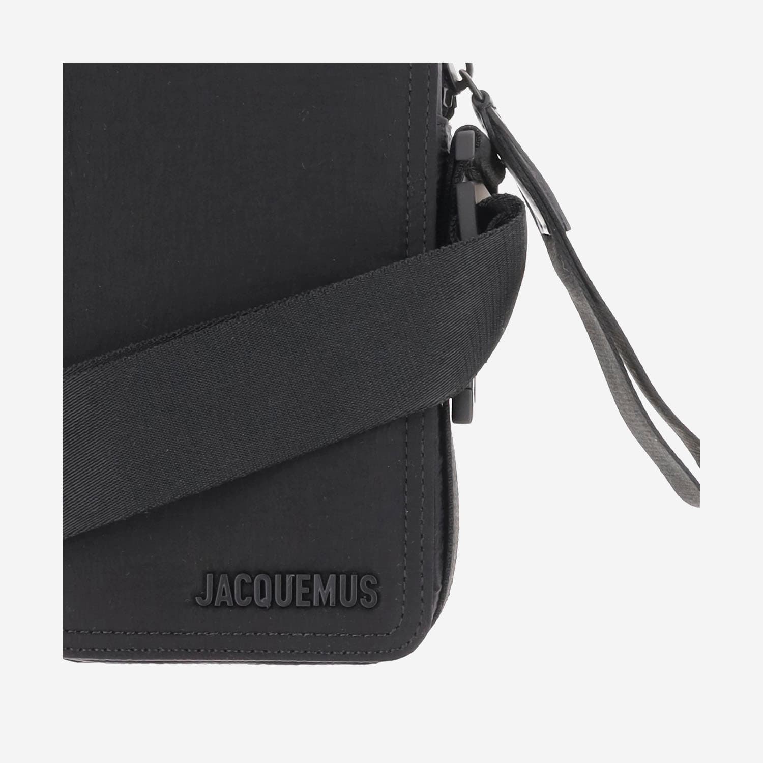 Shop Jacquemus Il Cuerda Shoulder Bag In Black