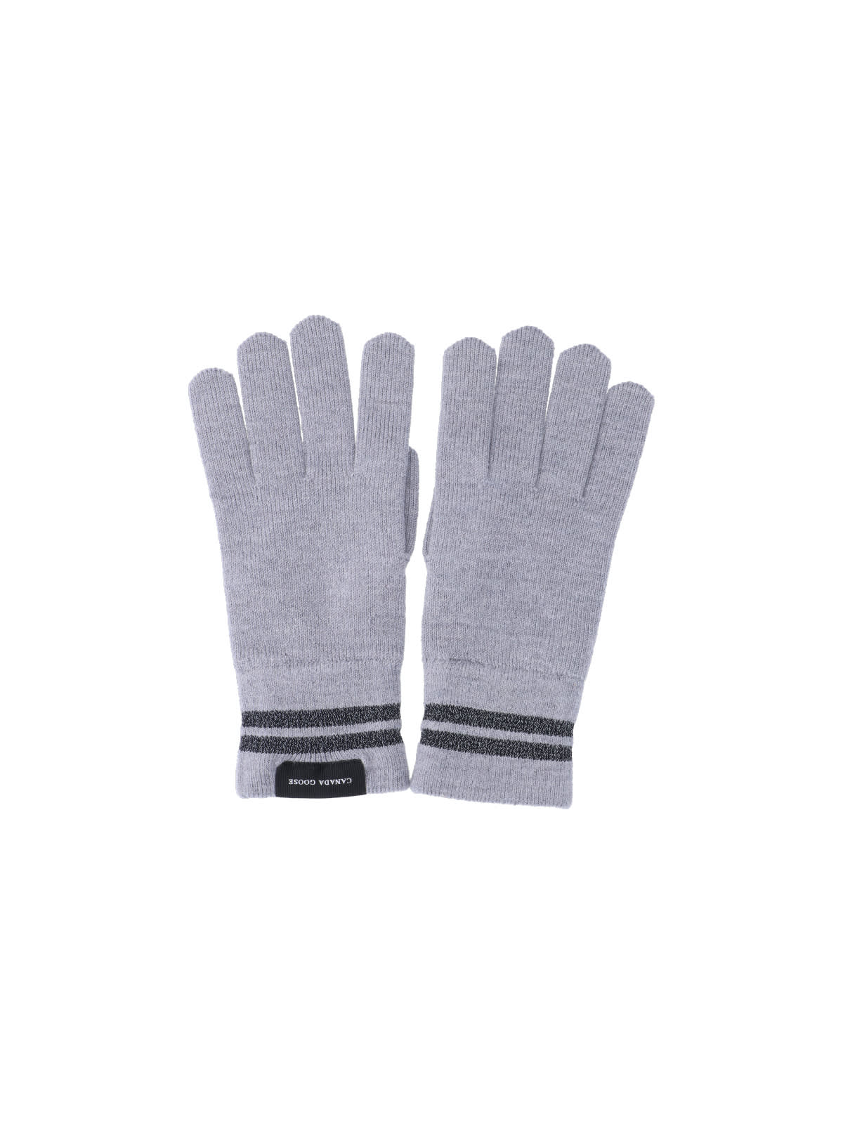 Shop Canada Goose Barrier Gloves In Grigio