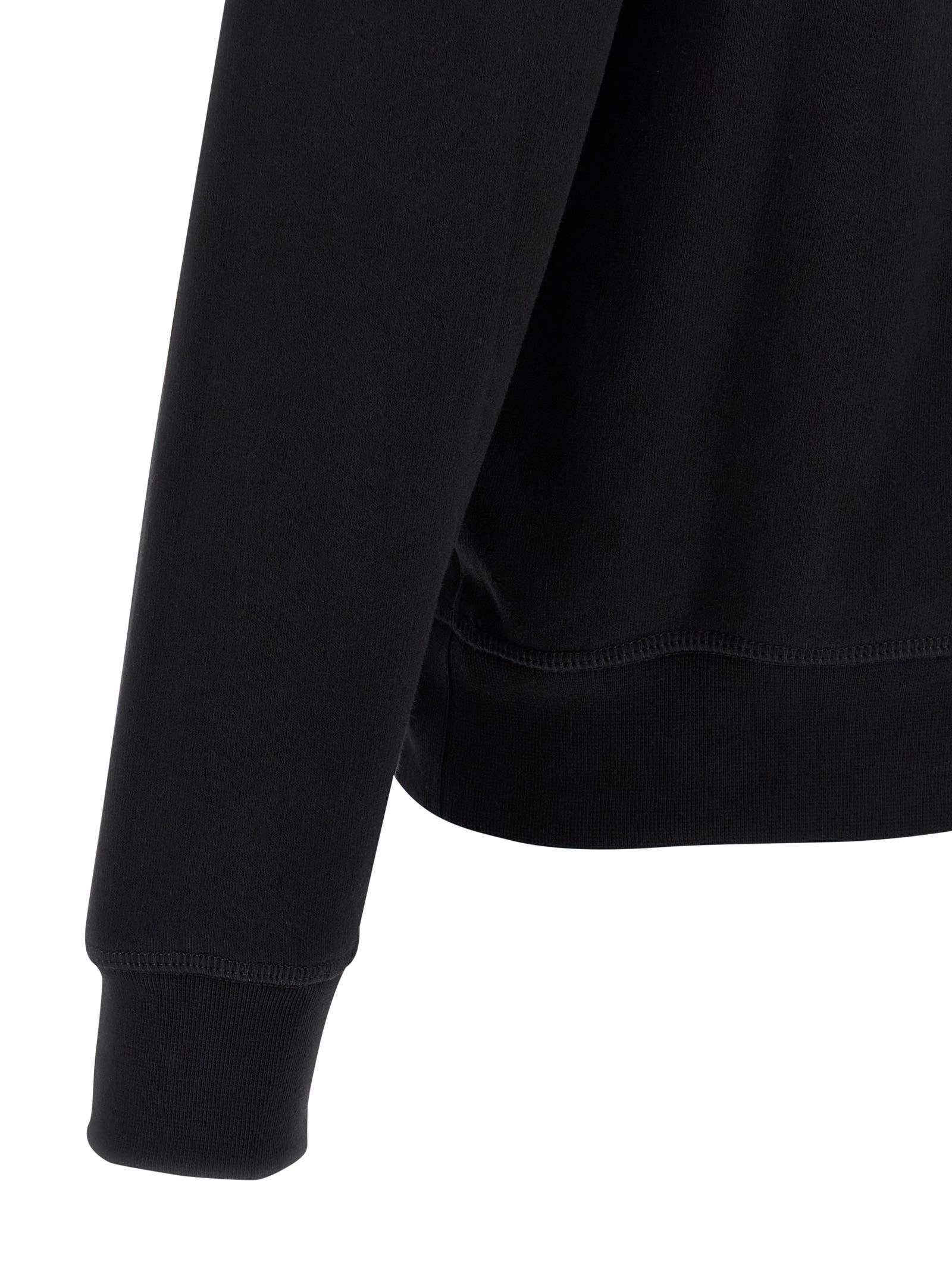 Dsquared2 X Ducati Capsule Crewneck Sweatshirt In Black