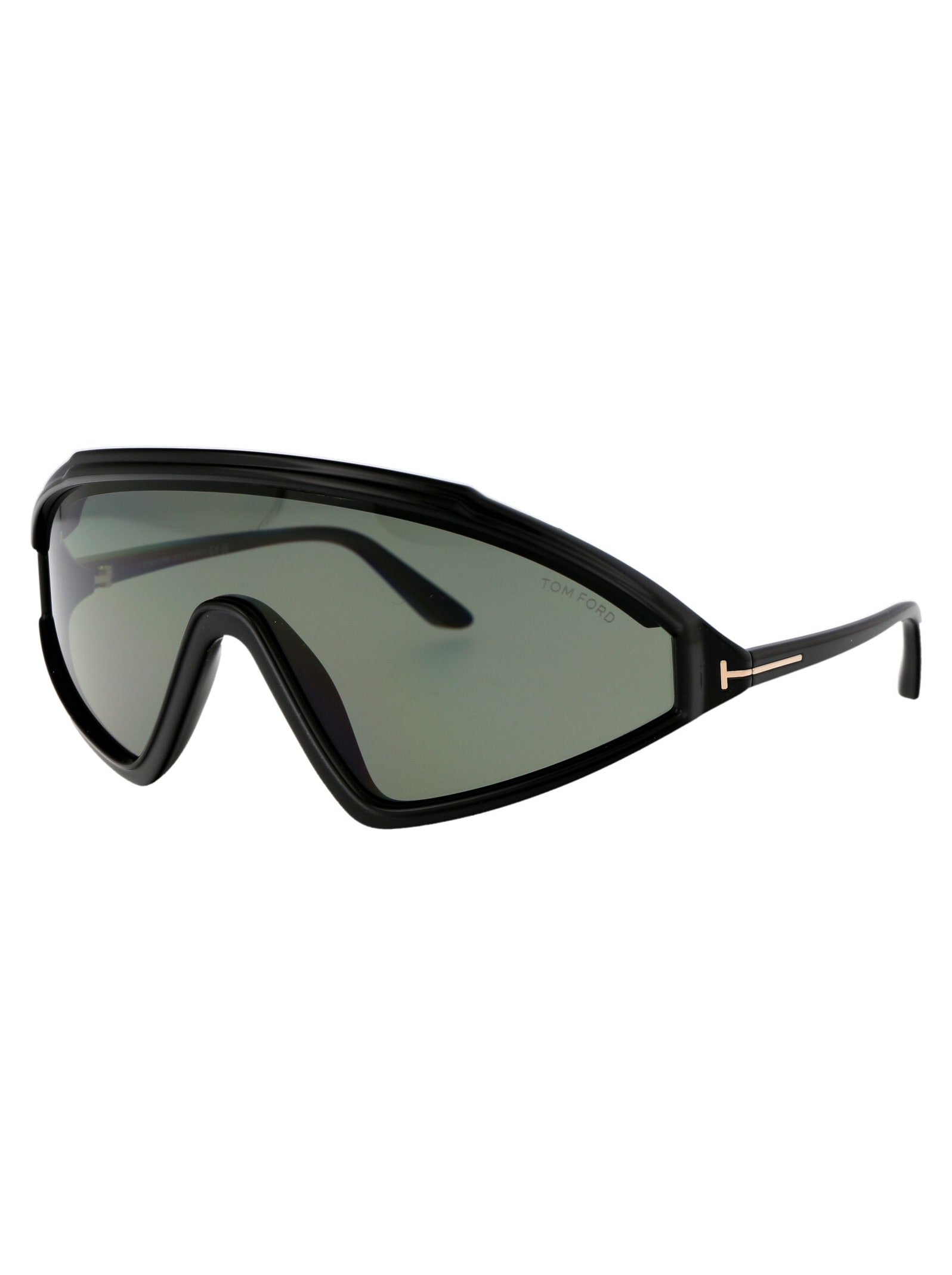 Tom Ford Sunglasses In 05a Nero/altro / Fumo