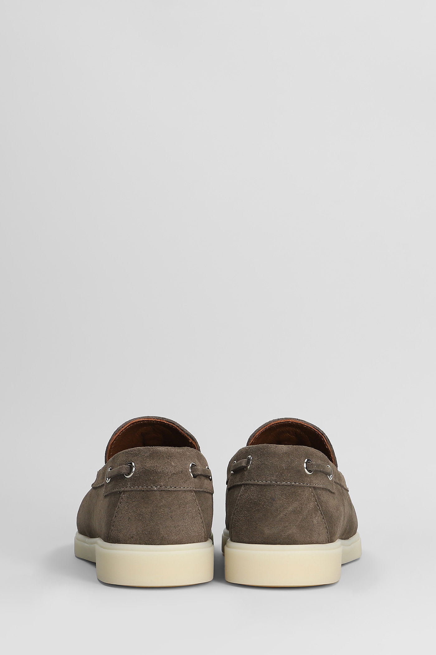 Giuseppe Zanotti The Maui Loafers In Beige Suede In Sand