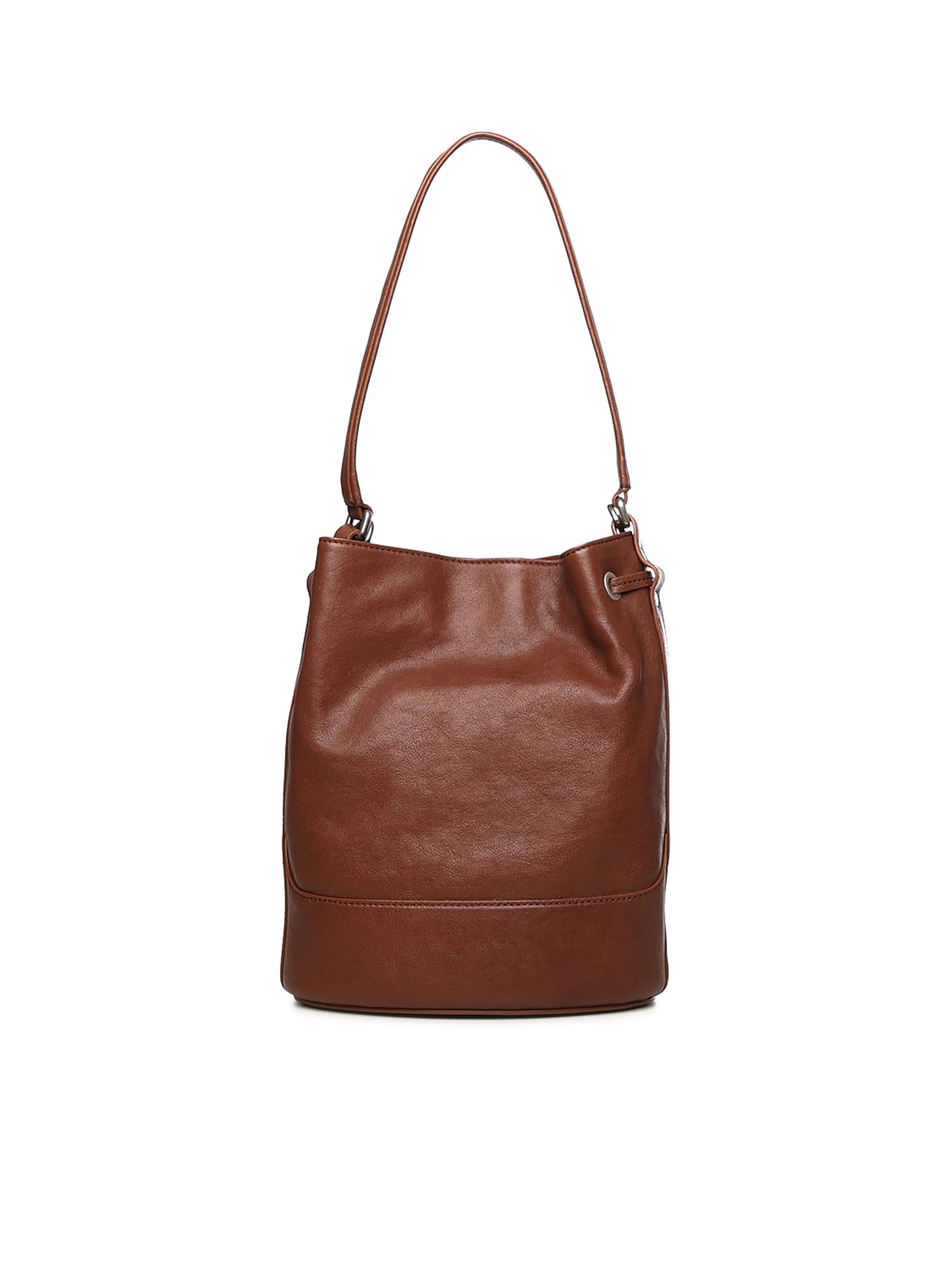 Zanellato Structured Shoulder Bag Featuring Adjustable Strap In Brown