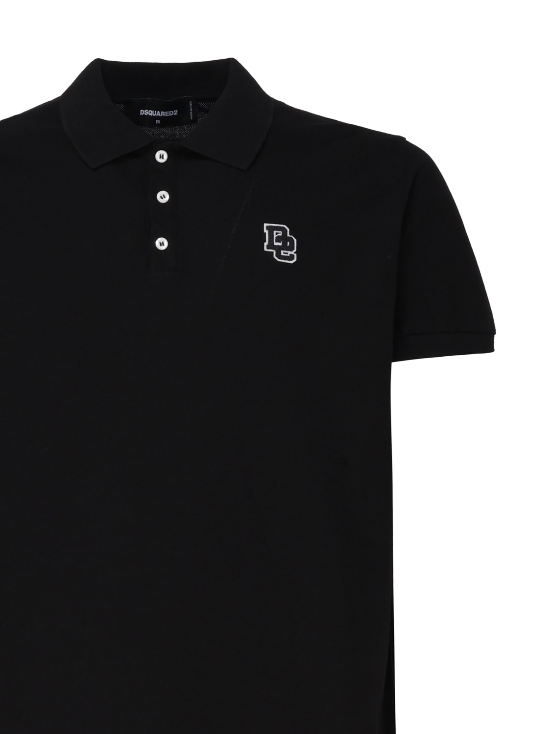 Shop Dsquared2 Polo Shirt In Black
