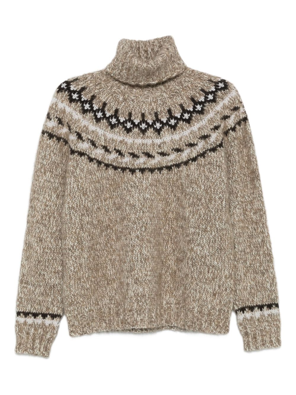 P.a.r.o.s.h Parosh Wool Turtle-neck Jumper In Neutral