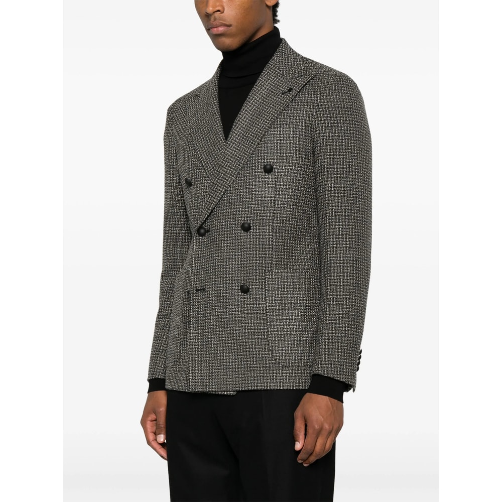 Tagliatore Jacket In Gray