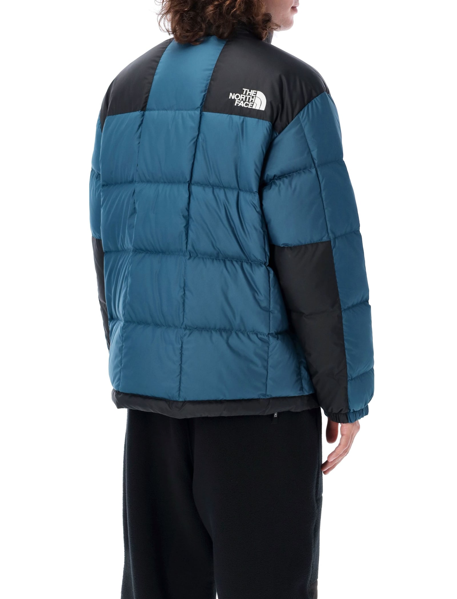 Shop The North Face Lhotse Jacket In Midnight Petrol