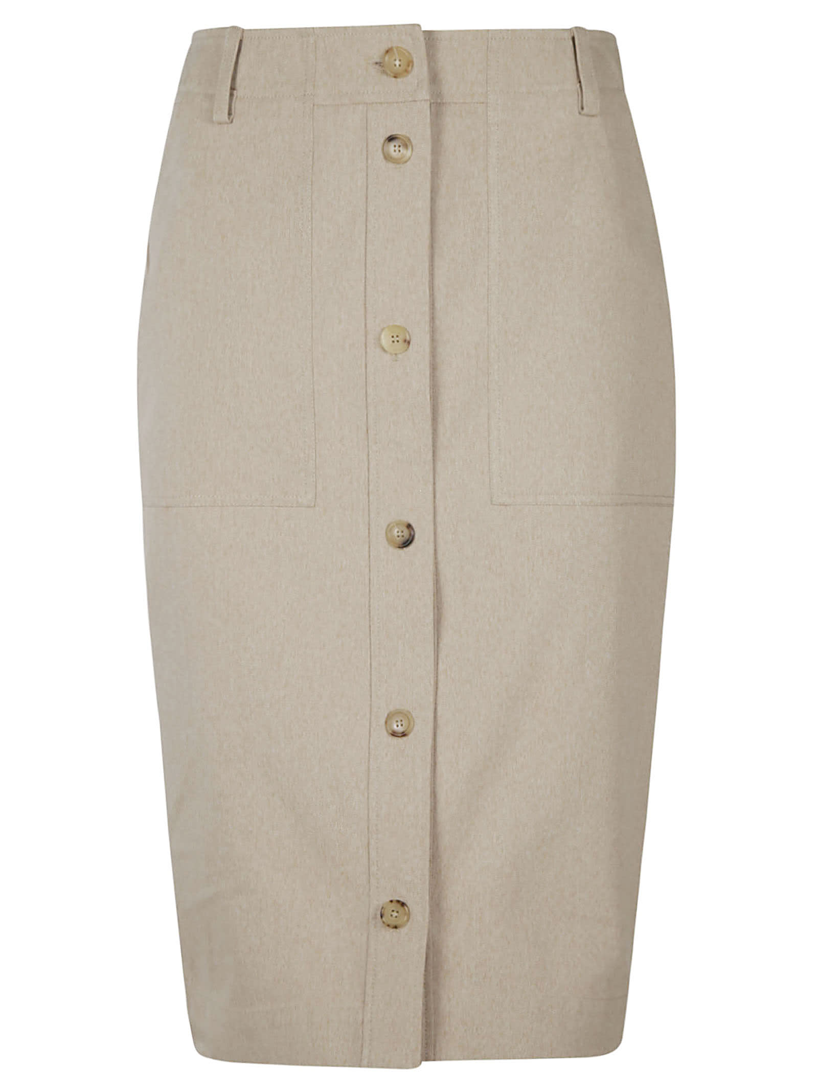 Moschino Front Buttoned Skirt