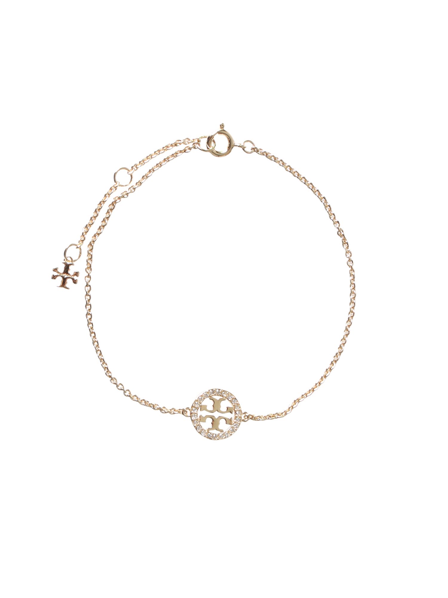Tory Burch Miller Chain Bracelet In Gold