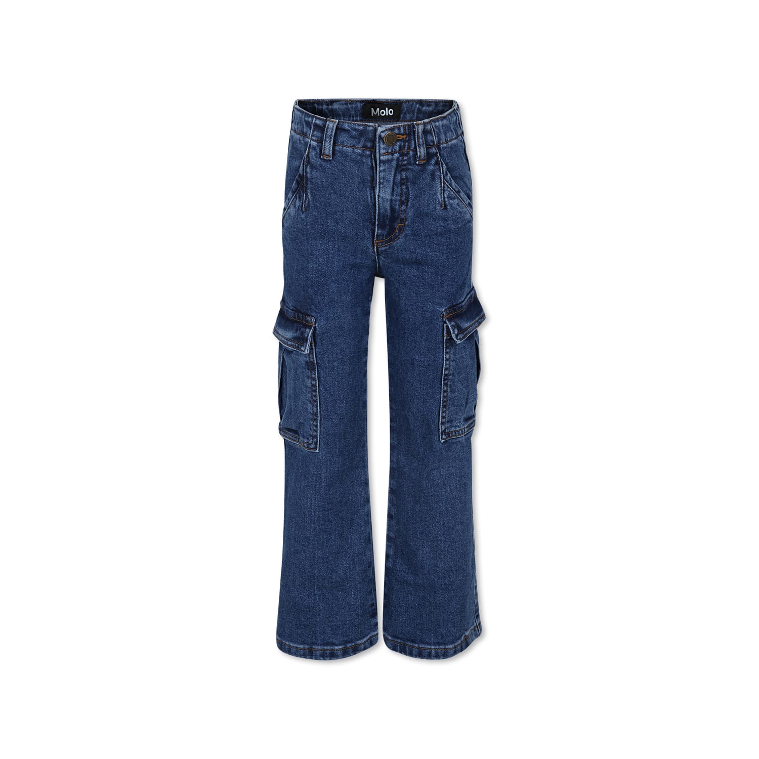 Molo Kids' Blue Addy Jeans For Girl