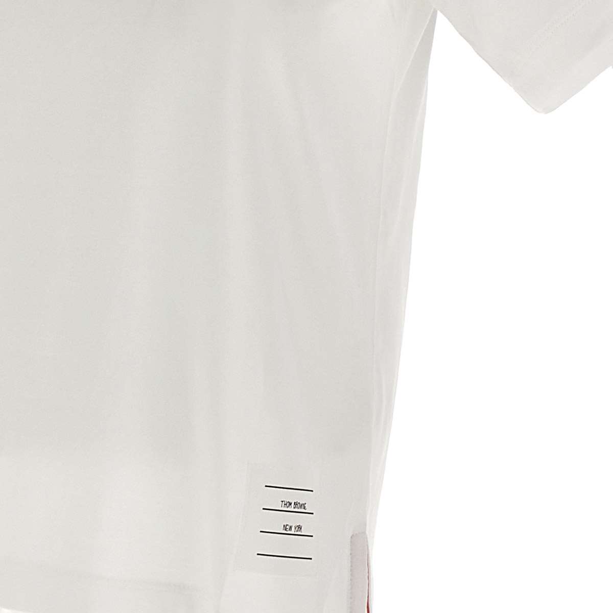 THOM BROWNE RELAXED FIT COTTON T-SHIRT