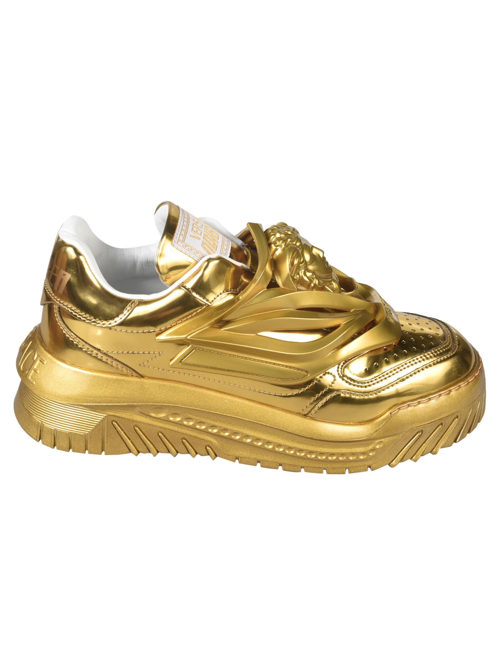 Versace Metallic Sneakers