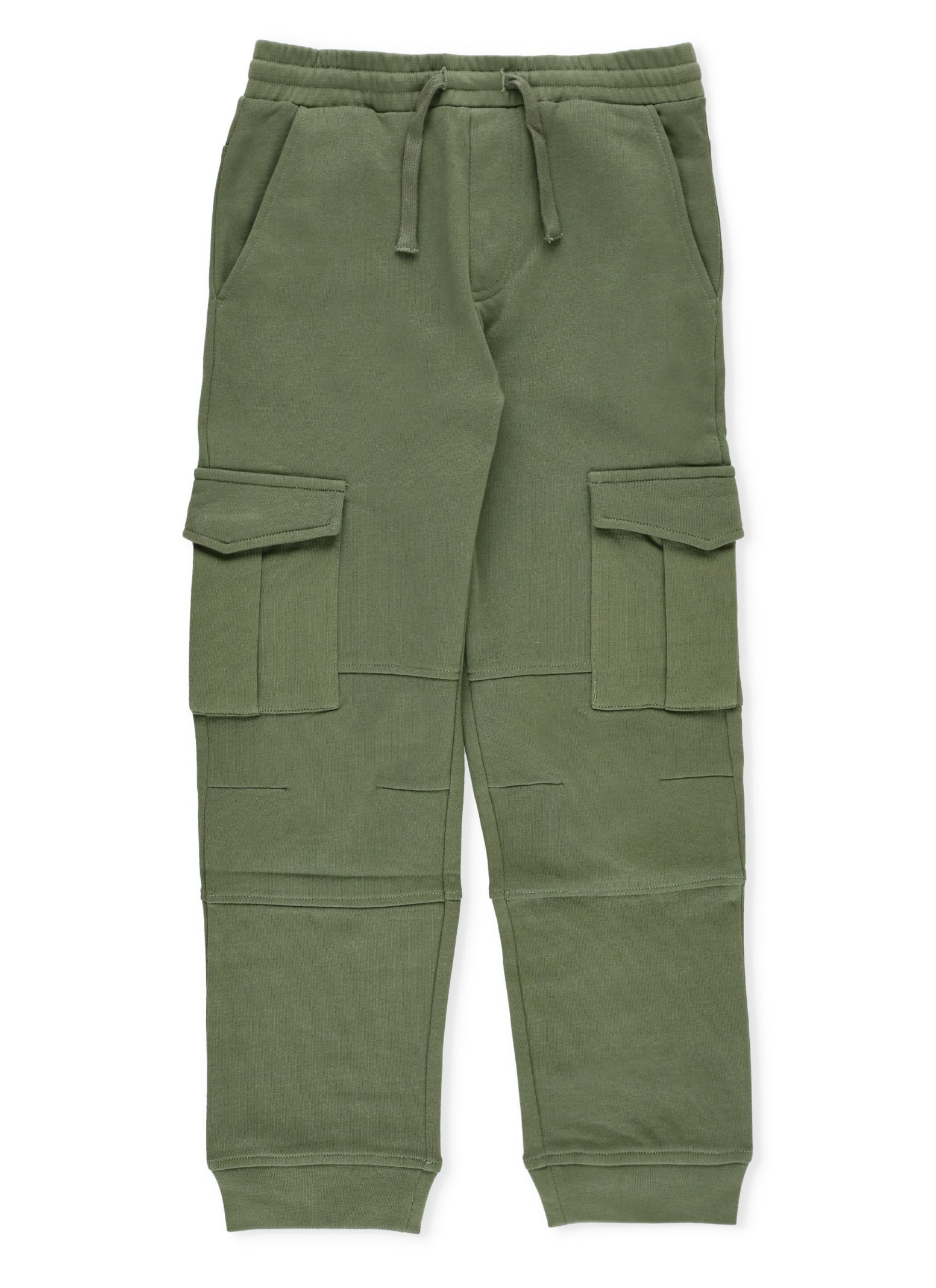 Shop Stella Mccartney Cotton Cargo Trousers In Green