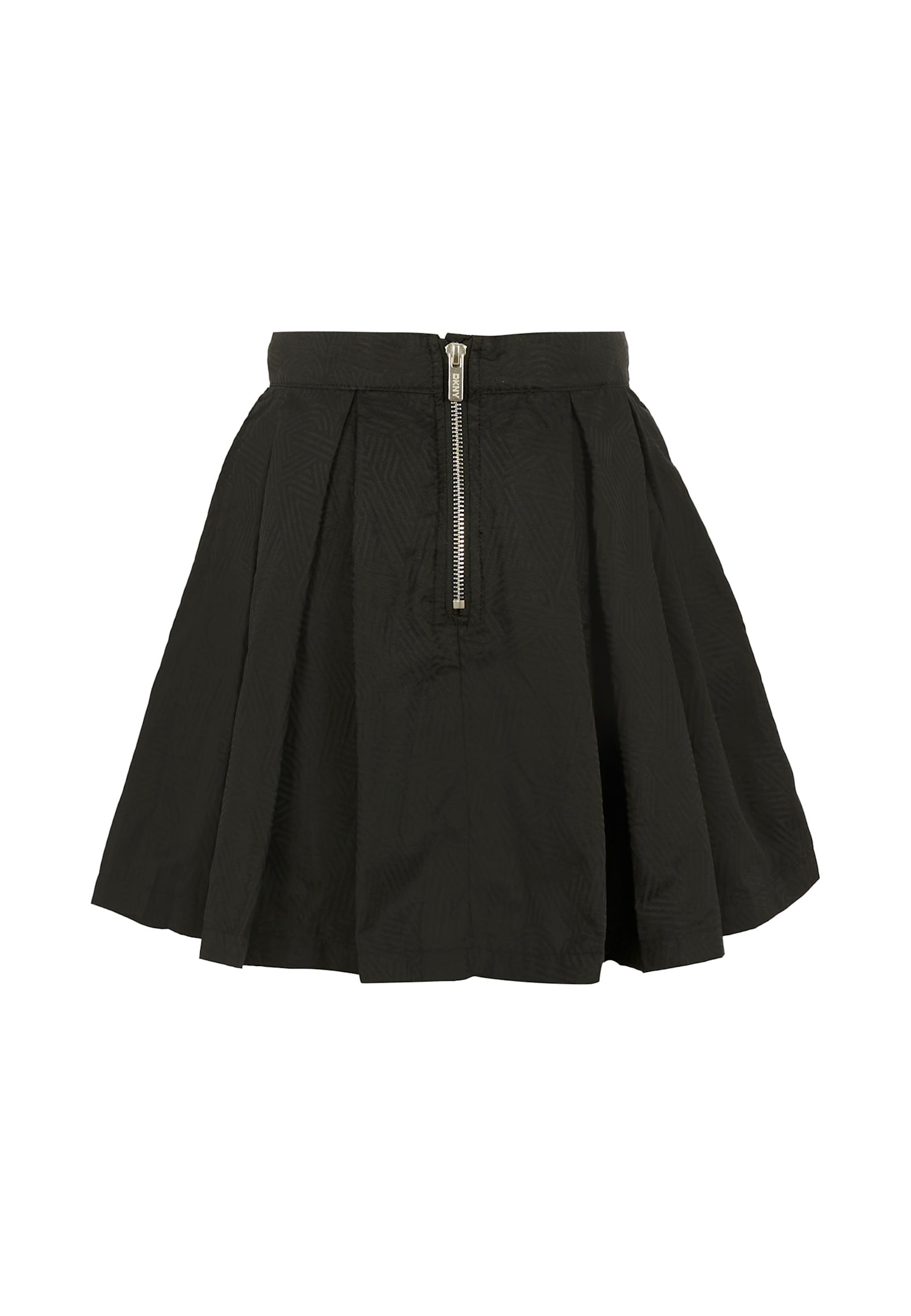 Dkny Black Skirt For Girl In Multi