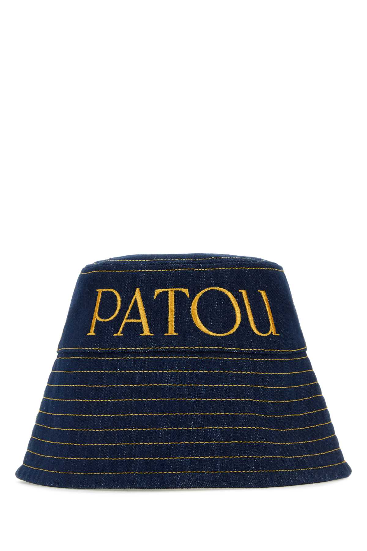 Shop Patou Dark Blue Denim Hat In Rodeo