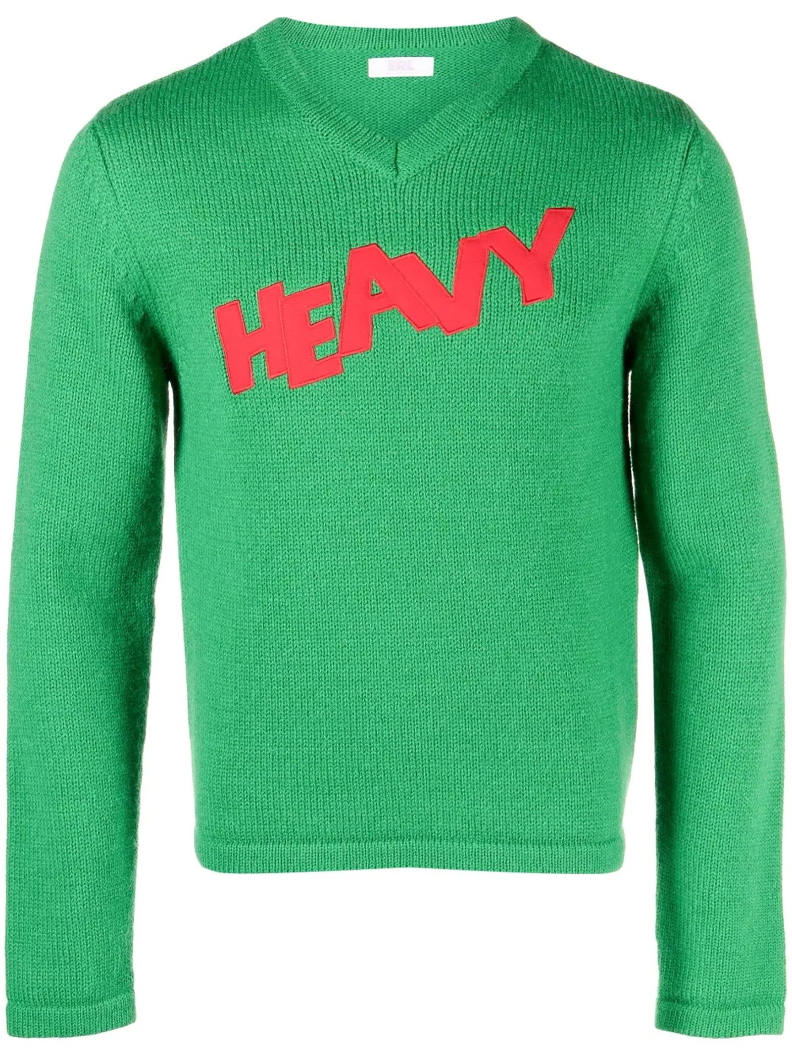 Erl Pullover Aus Kaschmirmischung Mit V-ausschnitt In Green