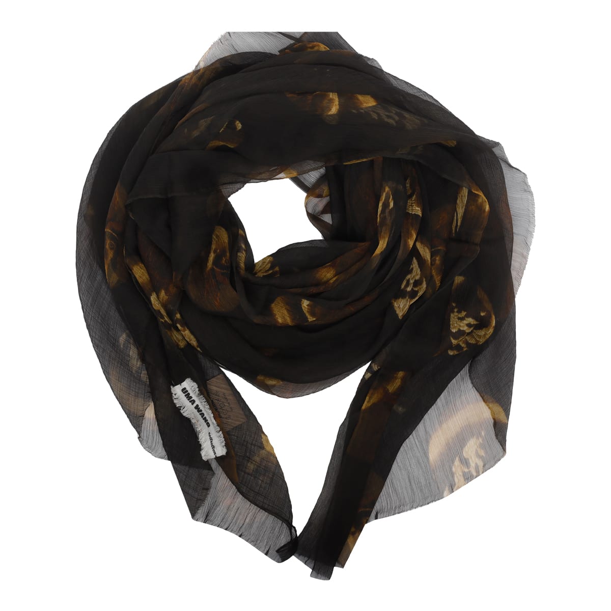 Uma Wang Emisfero Scarf In Black