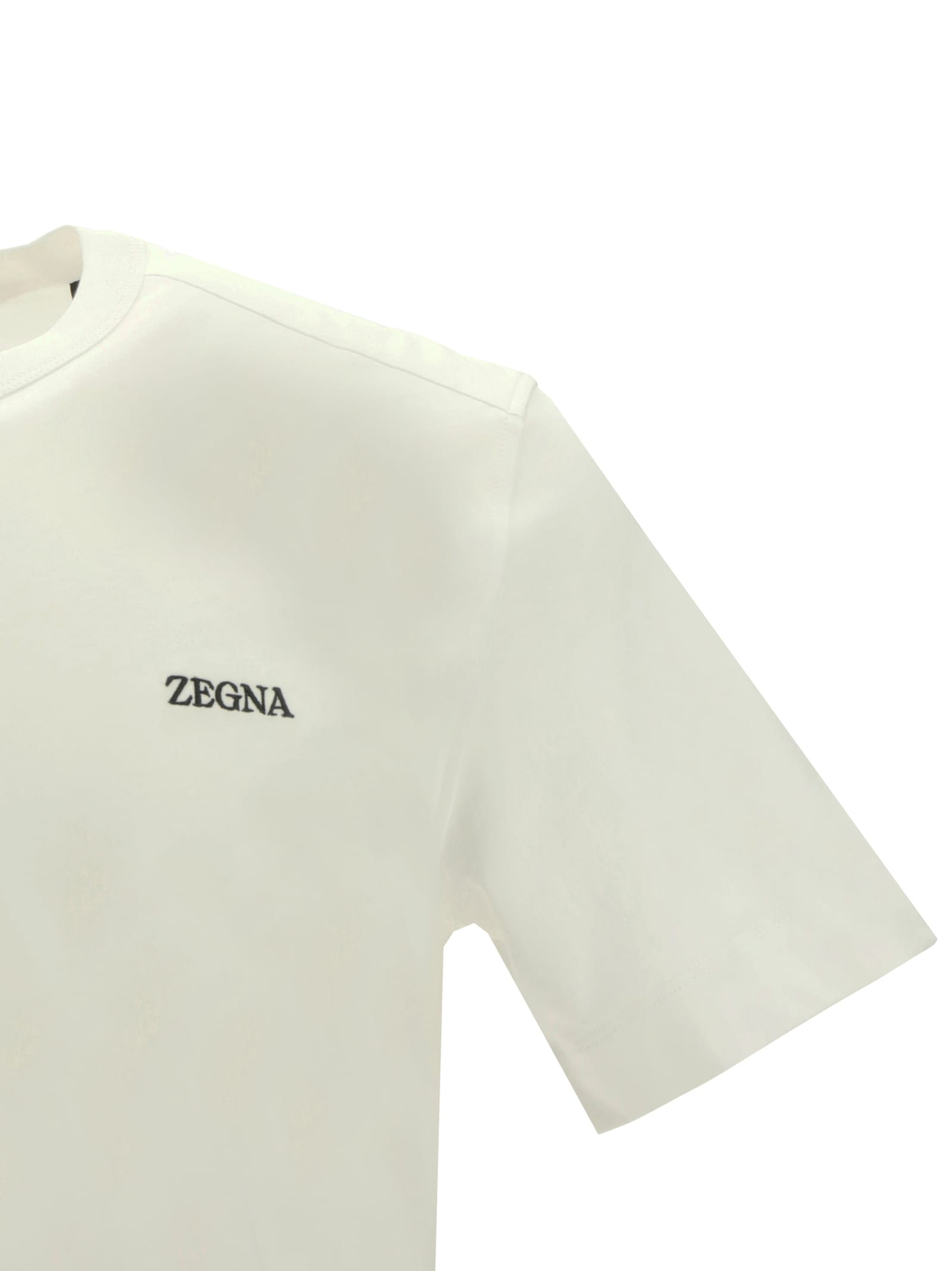 Shop Zegna T-shirt In N00