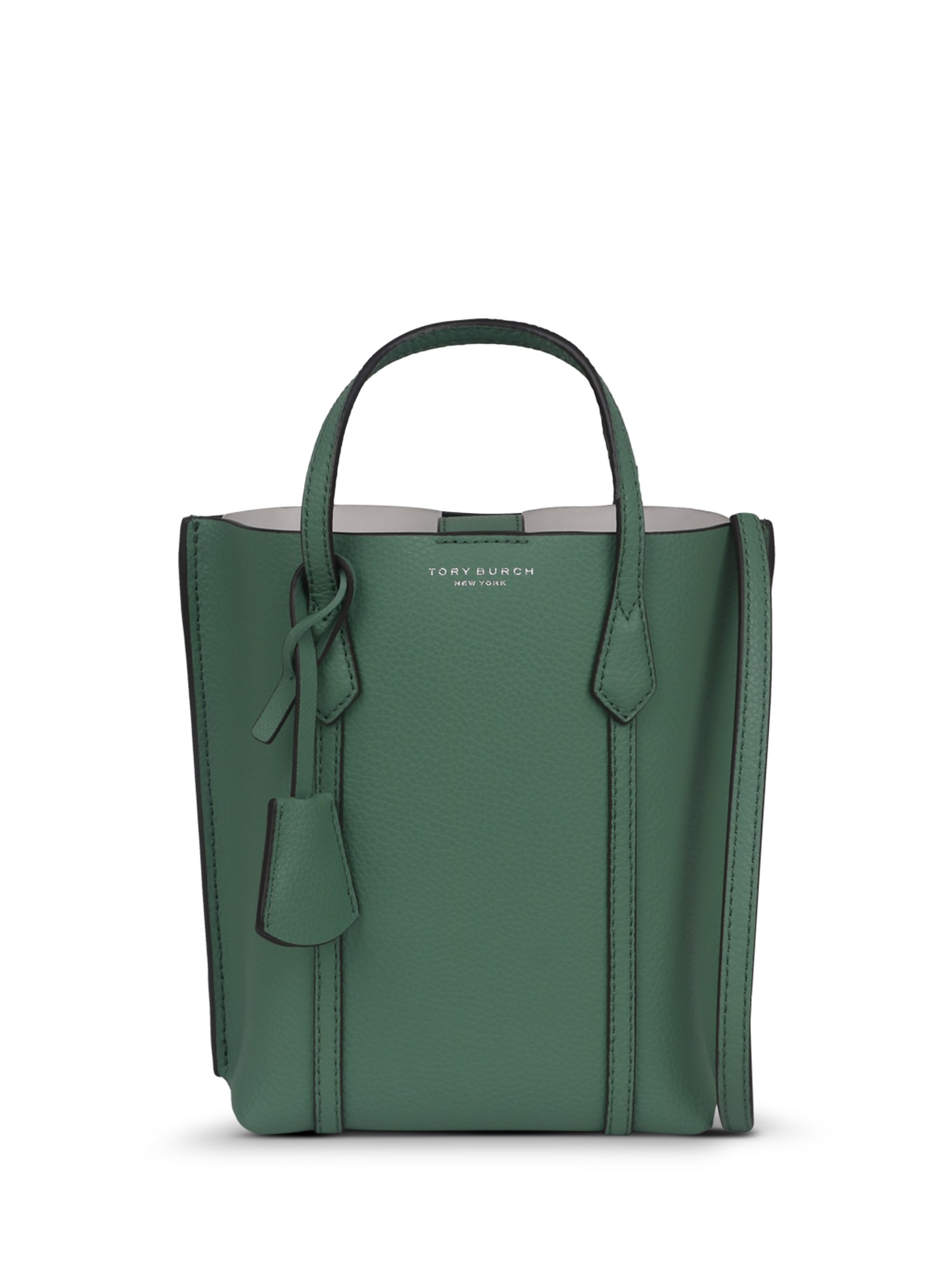 Tory Burch Perry Mini Tote Bag In Green | ModeSens