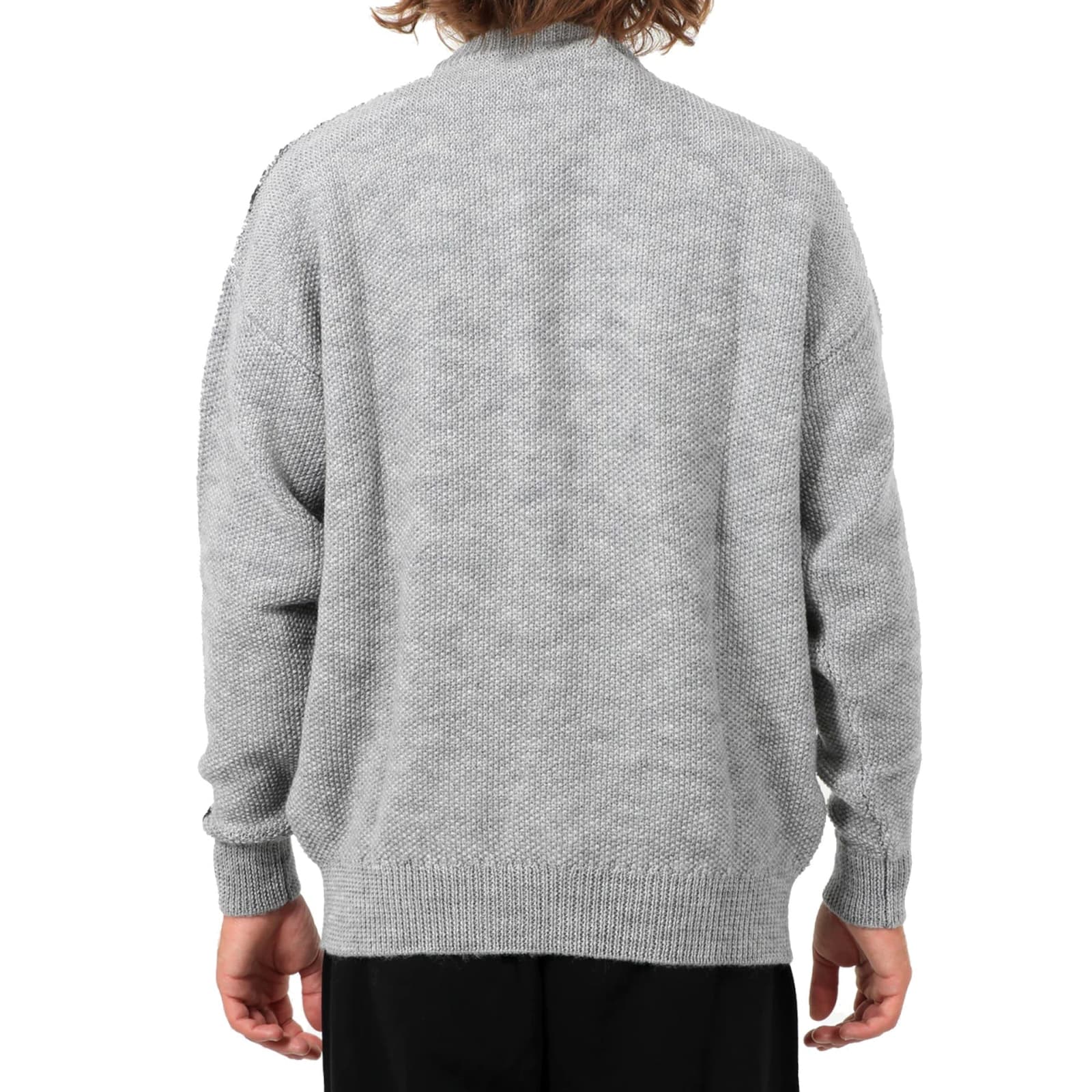 Shop Marcelo Burlon County Of Milan Wings Sweater In Gray