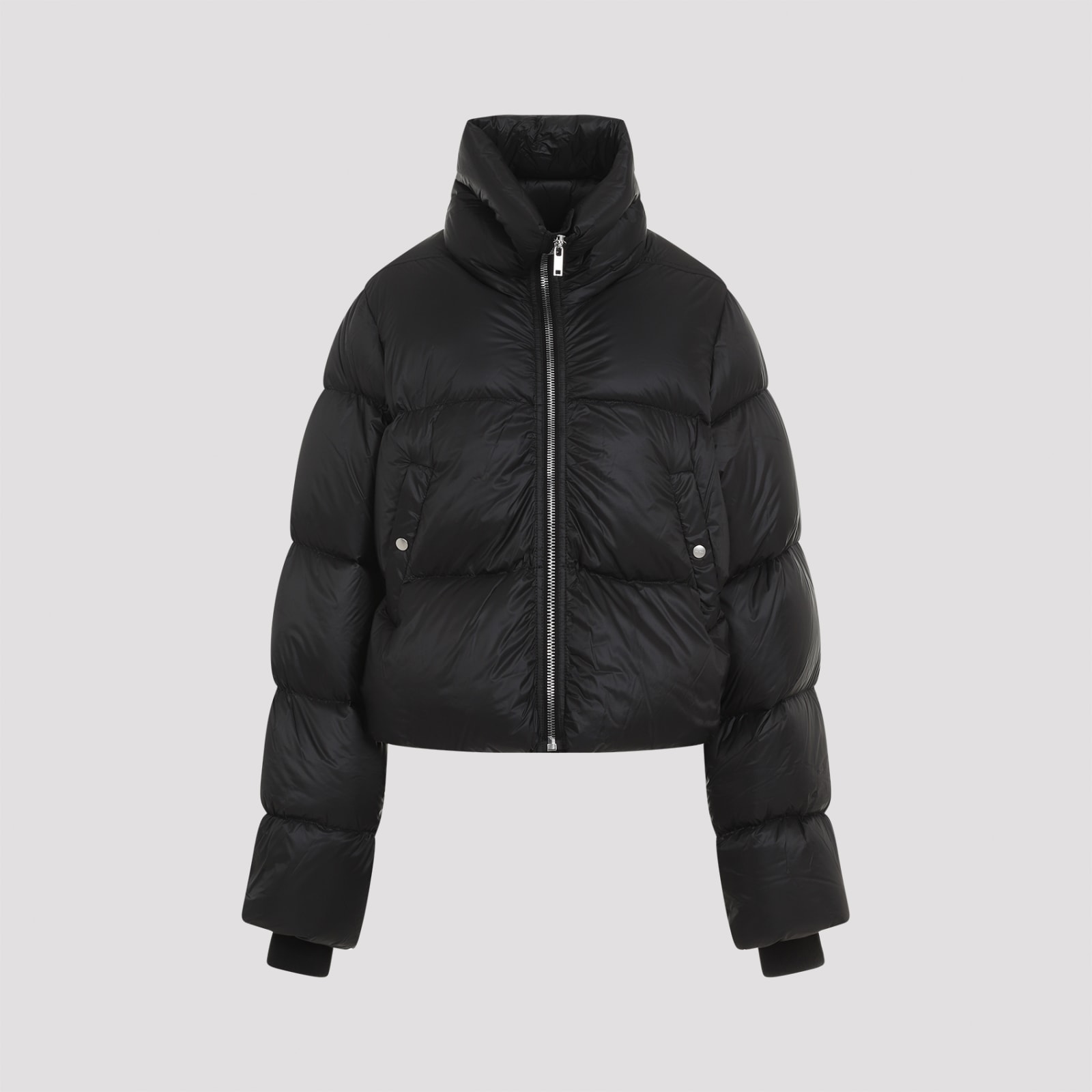 Shop Rick Owens Turtle Jacket In Black