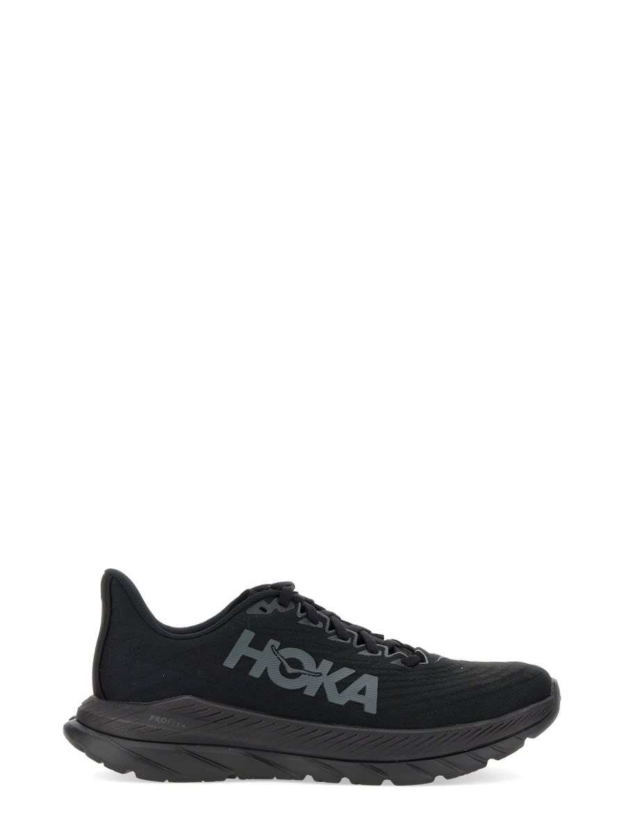 Shop Hoka Mach 5 Sneaker In Black
