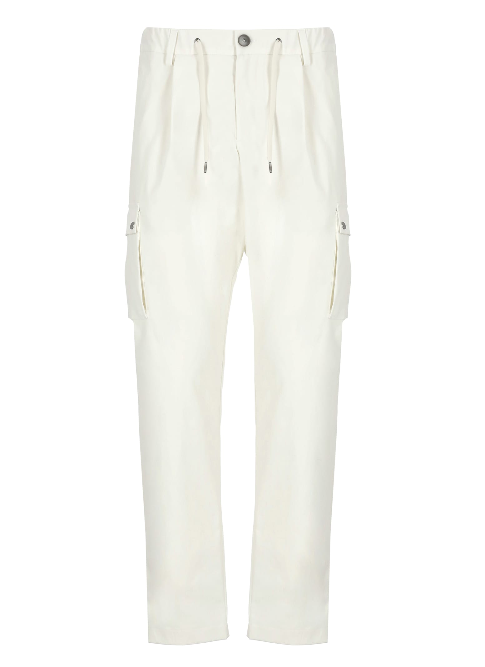 Shop Herno Resort Pants In White