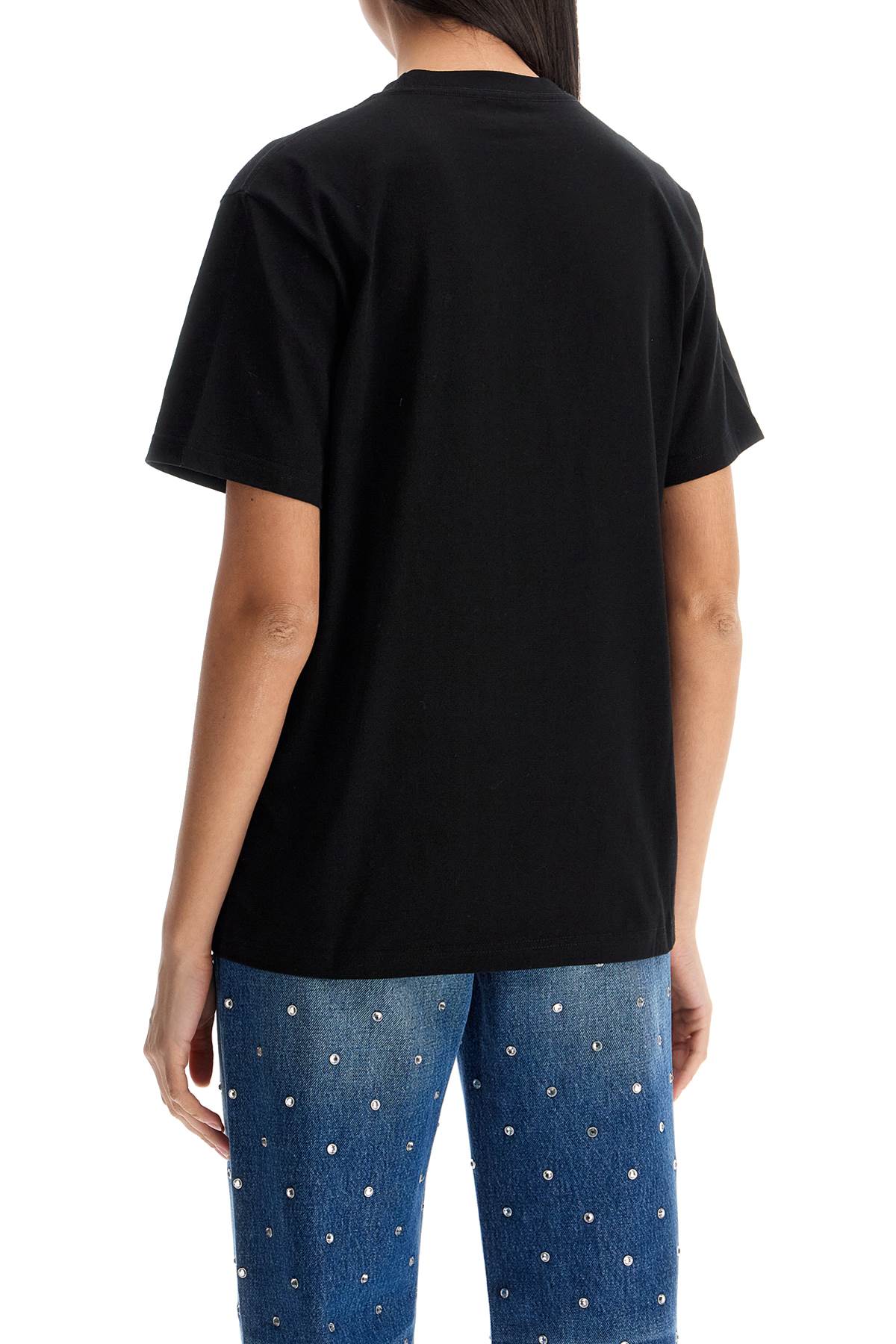 VERSACE MEDUSA EMBROIDERED T-SHIRT