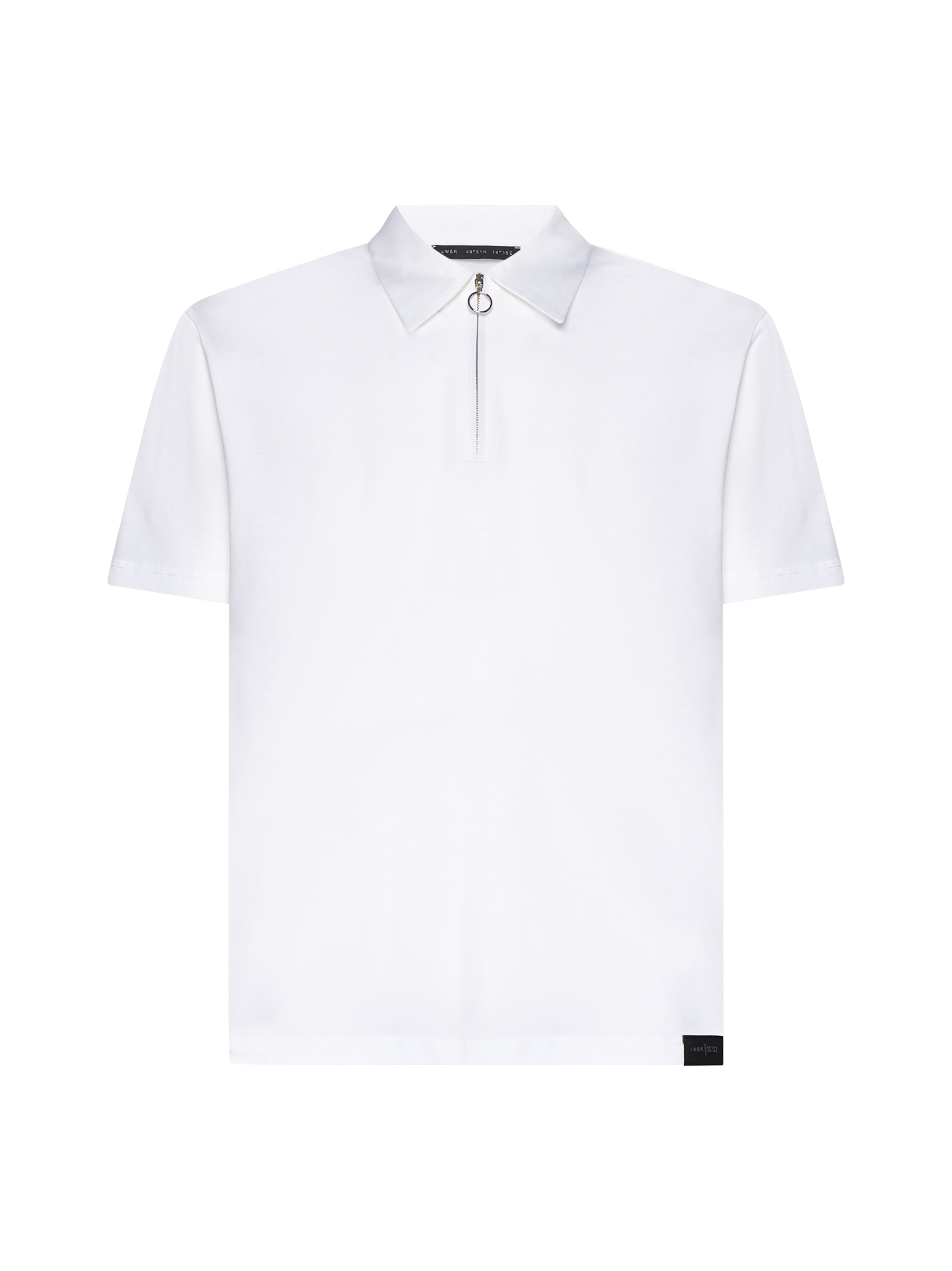 Shop Low Brand Polo Shirt In White