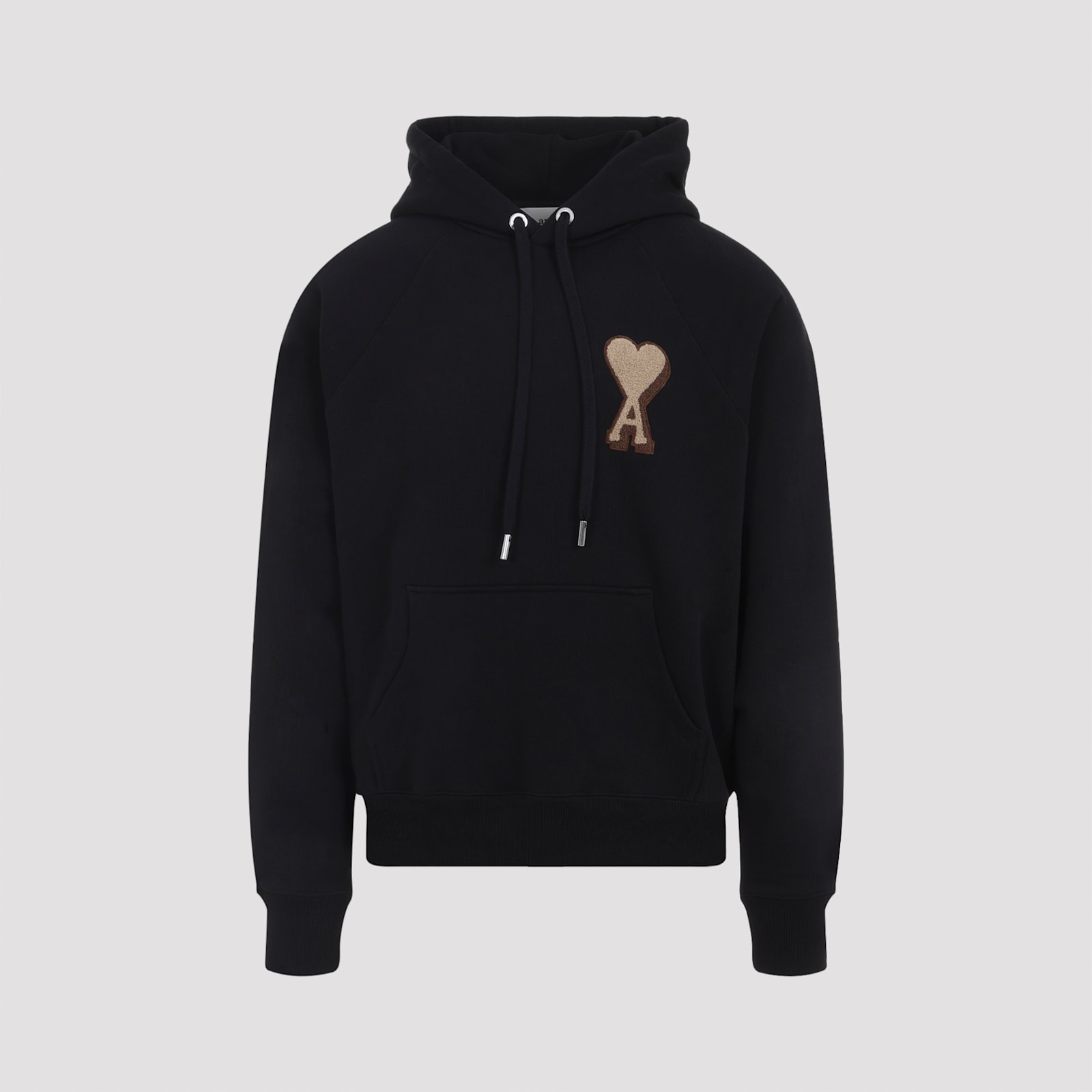Ami Alexandre Mattiussi Ami Sweatshirt Hoodie With Adc Pa Men In Black