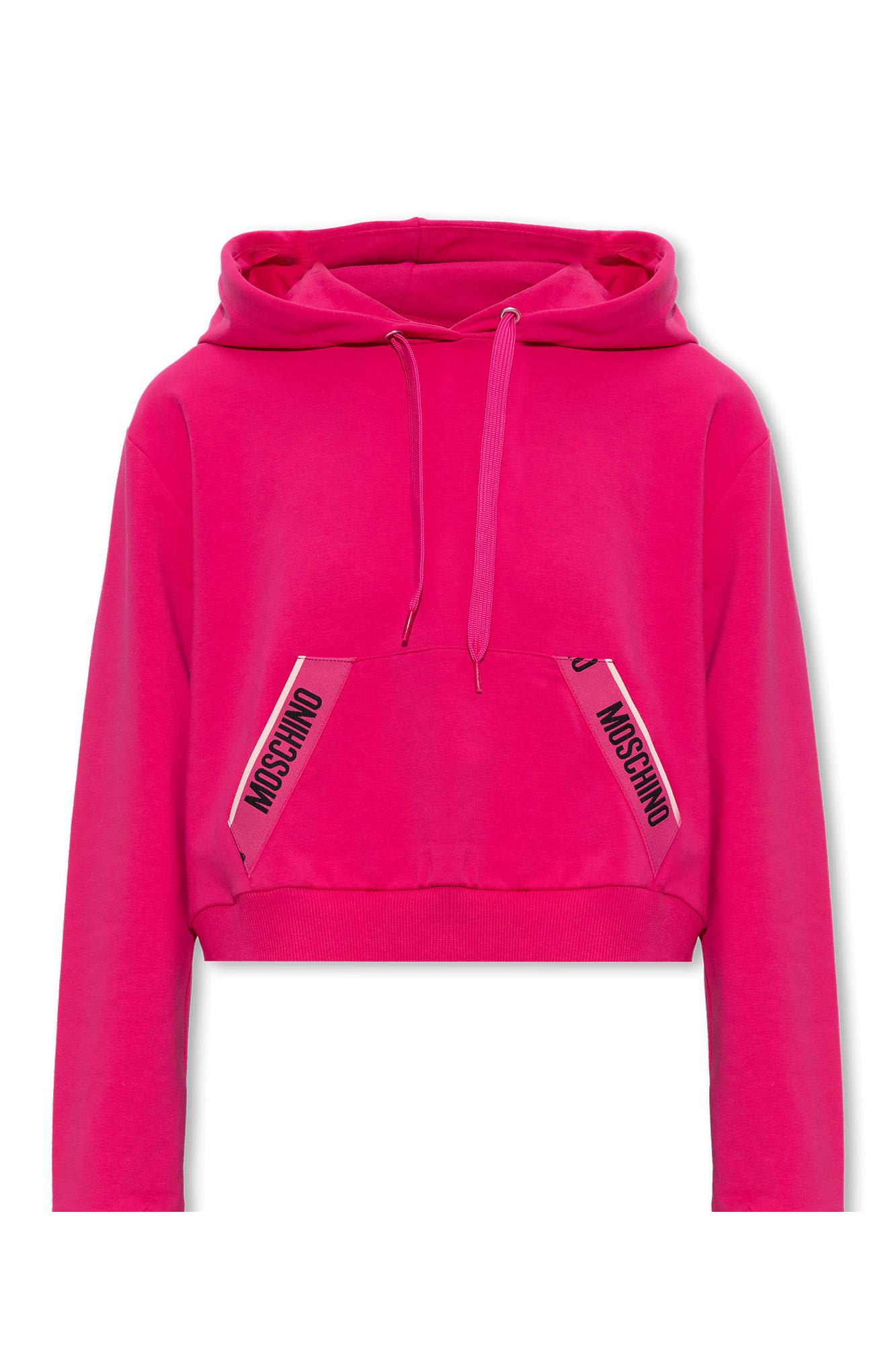 MOSCHINO HOODIE WITH LOGO
