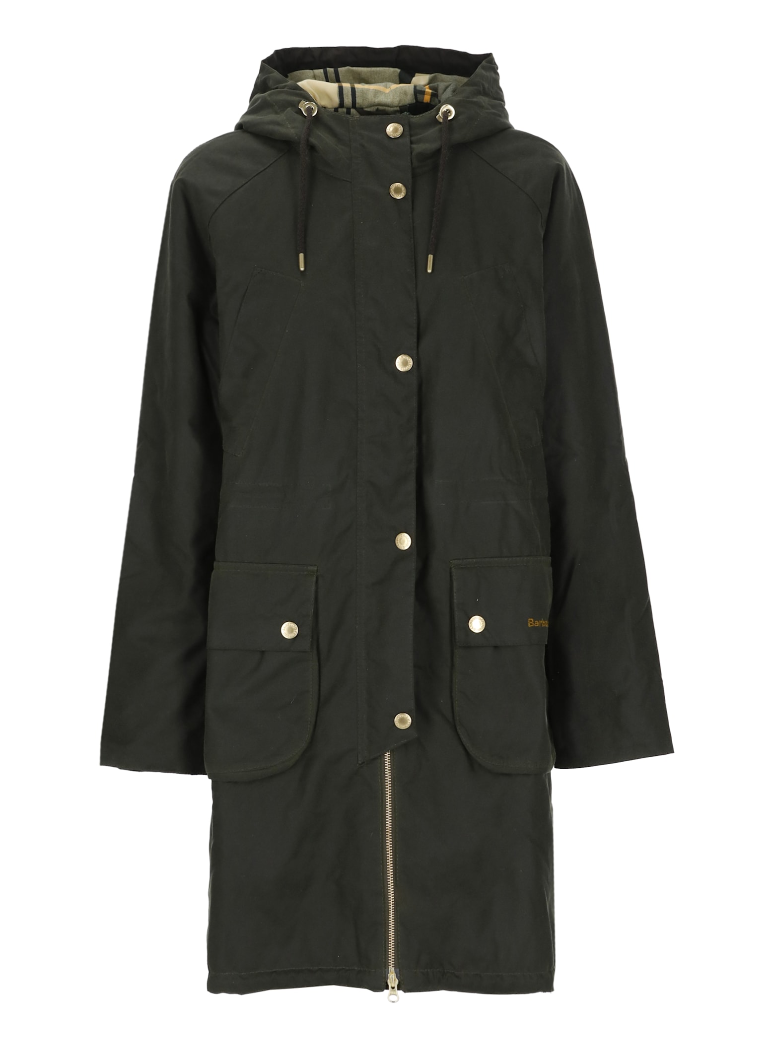 Barbour Marcy Raincoat In Green