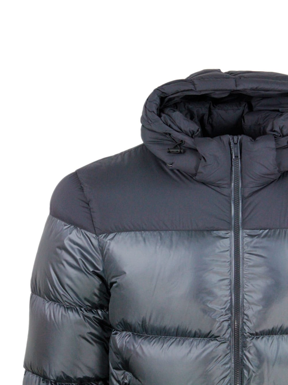 Add Down Jacket In Gray