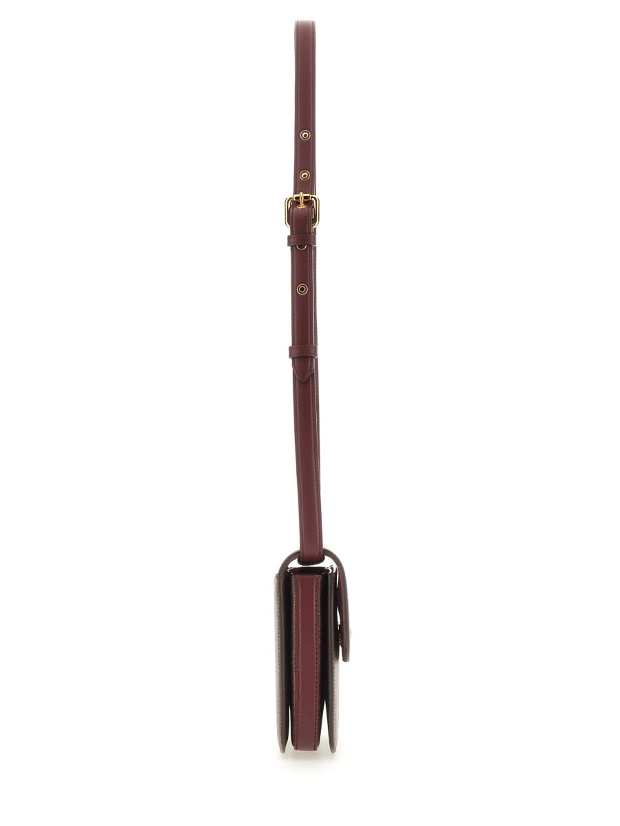 Shop Etro Large Essential Bag In Bordeaux