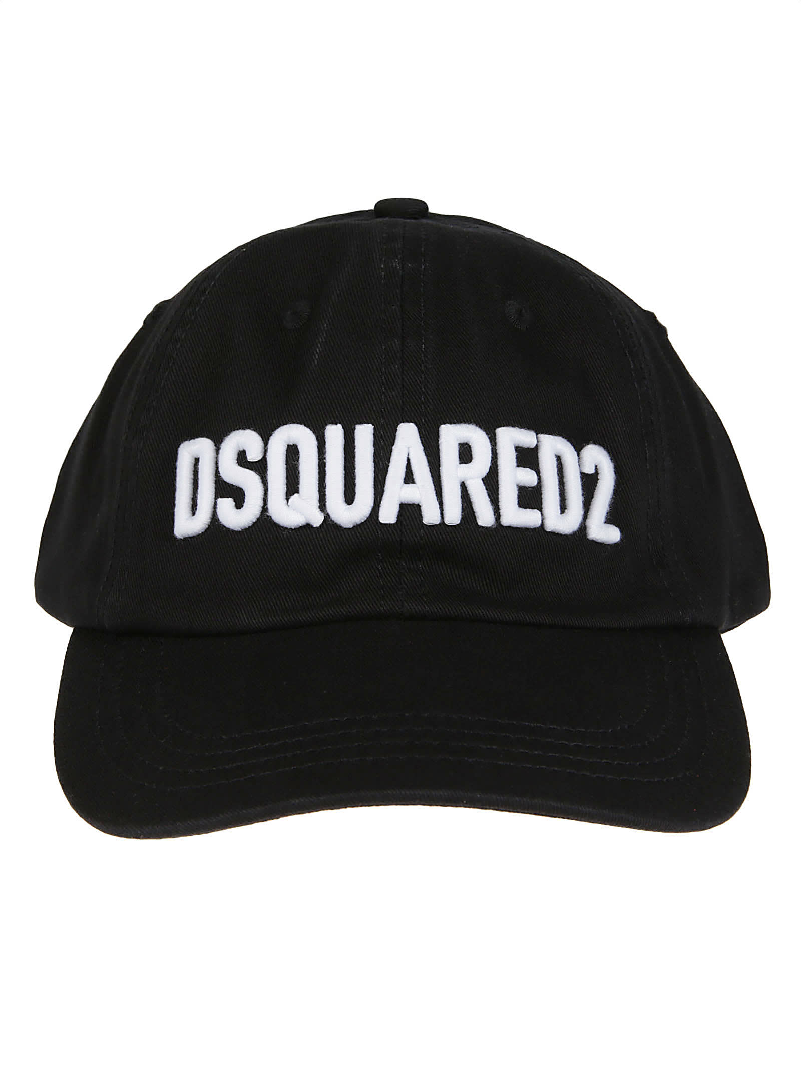 Shop Dsquared2 Technicolor Baseball Cap In Nero/bianco