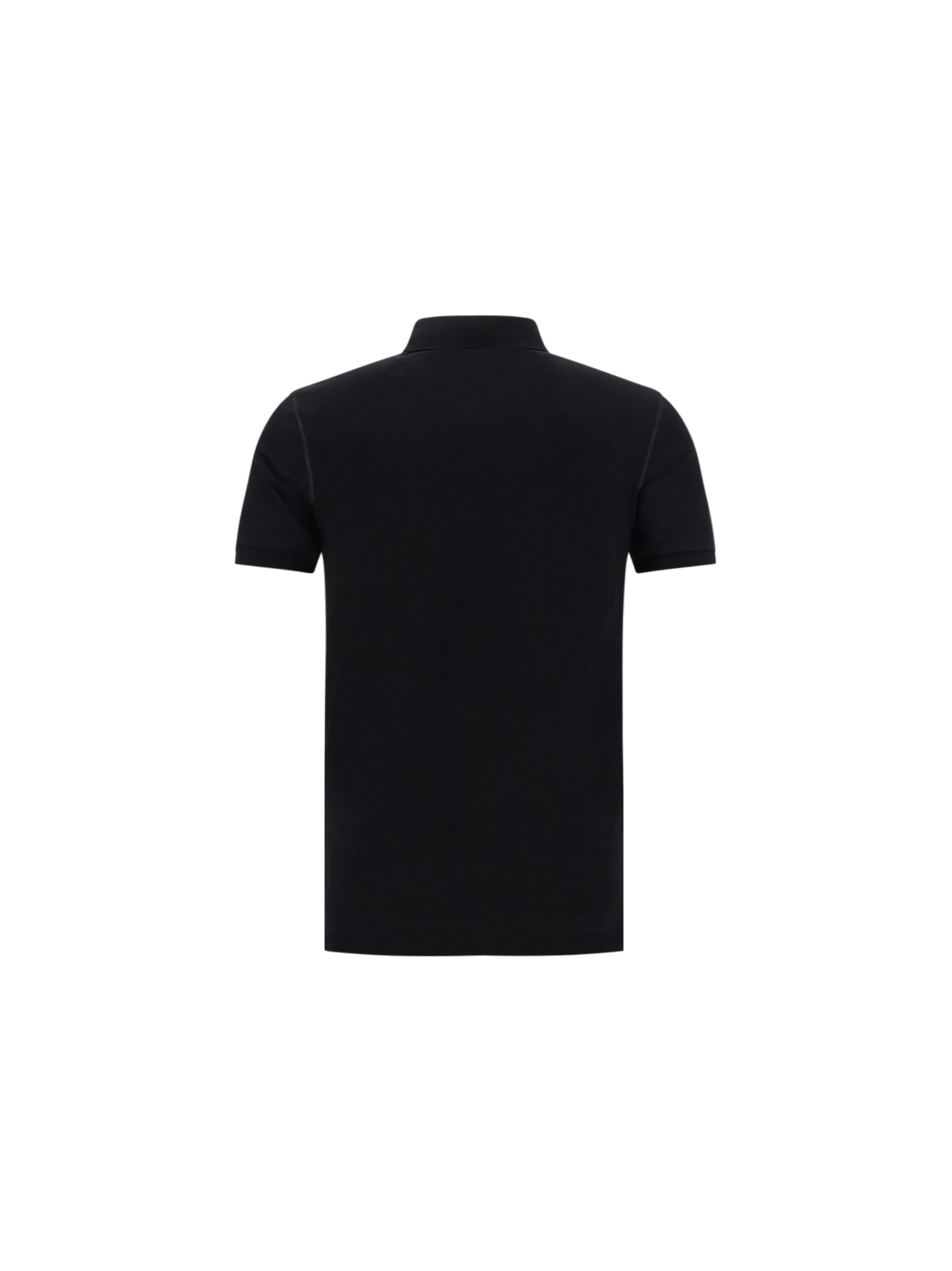 Shop Dolce & Gabbana Polo Shirt In Black