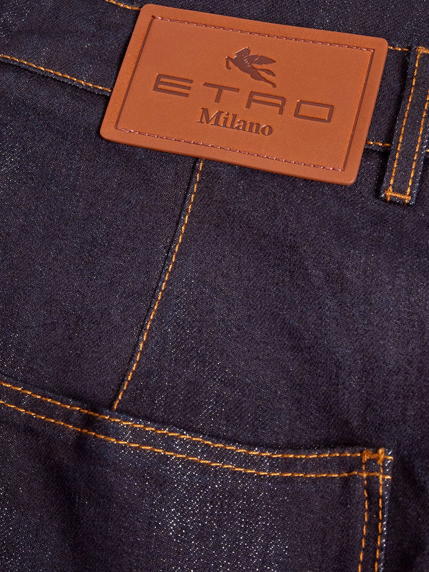 Shop Etro Jeans In Blue