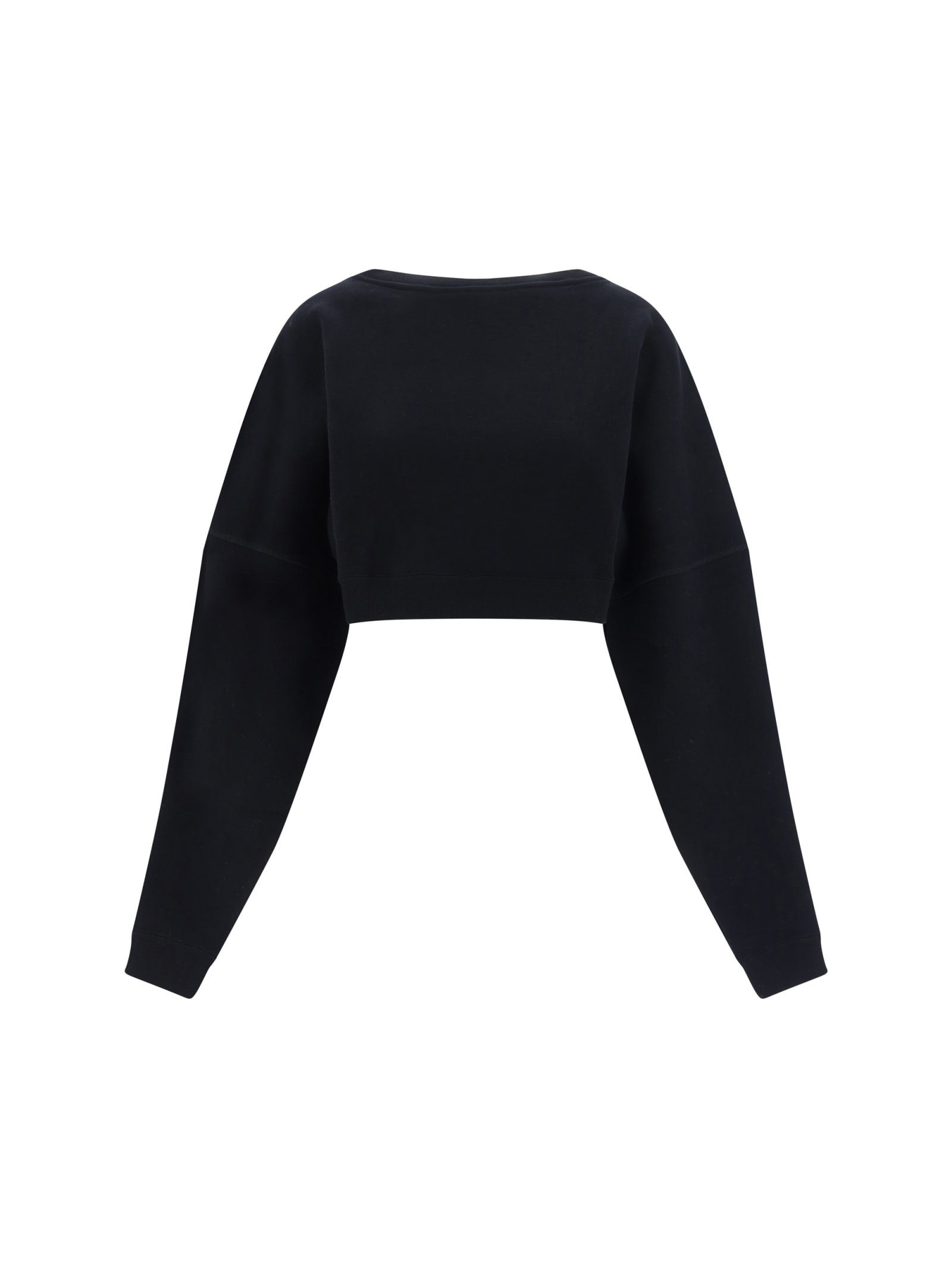 Shop Saint Laurent Sweatshirt In Noir
