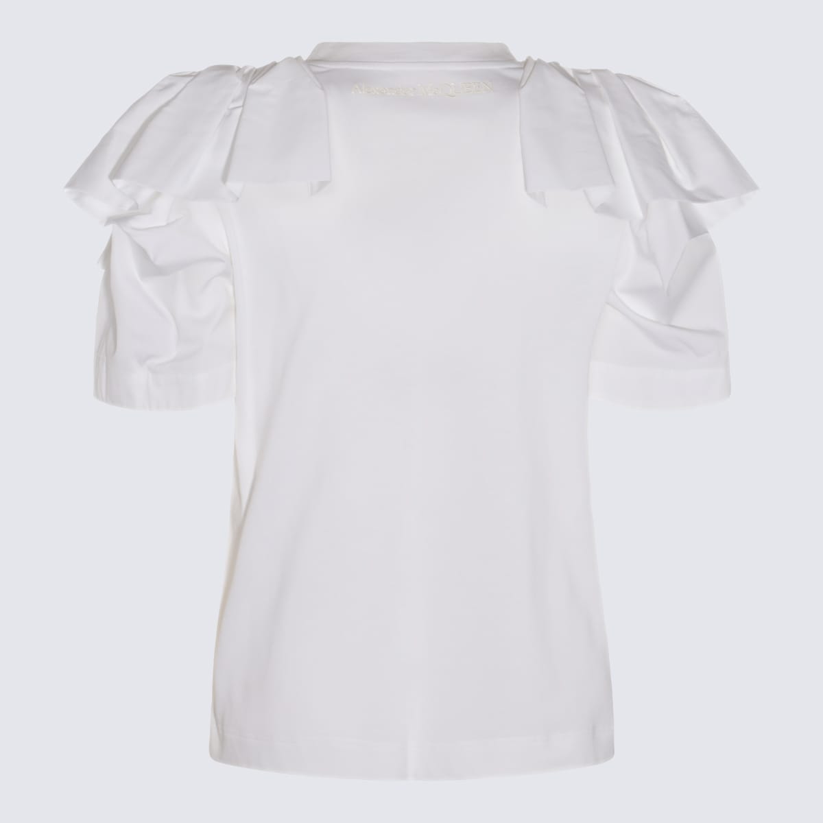 Shop Alexander Mcqueen White Cotton T-shirt