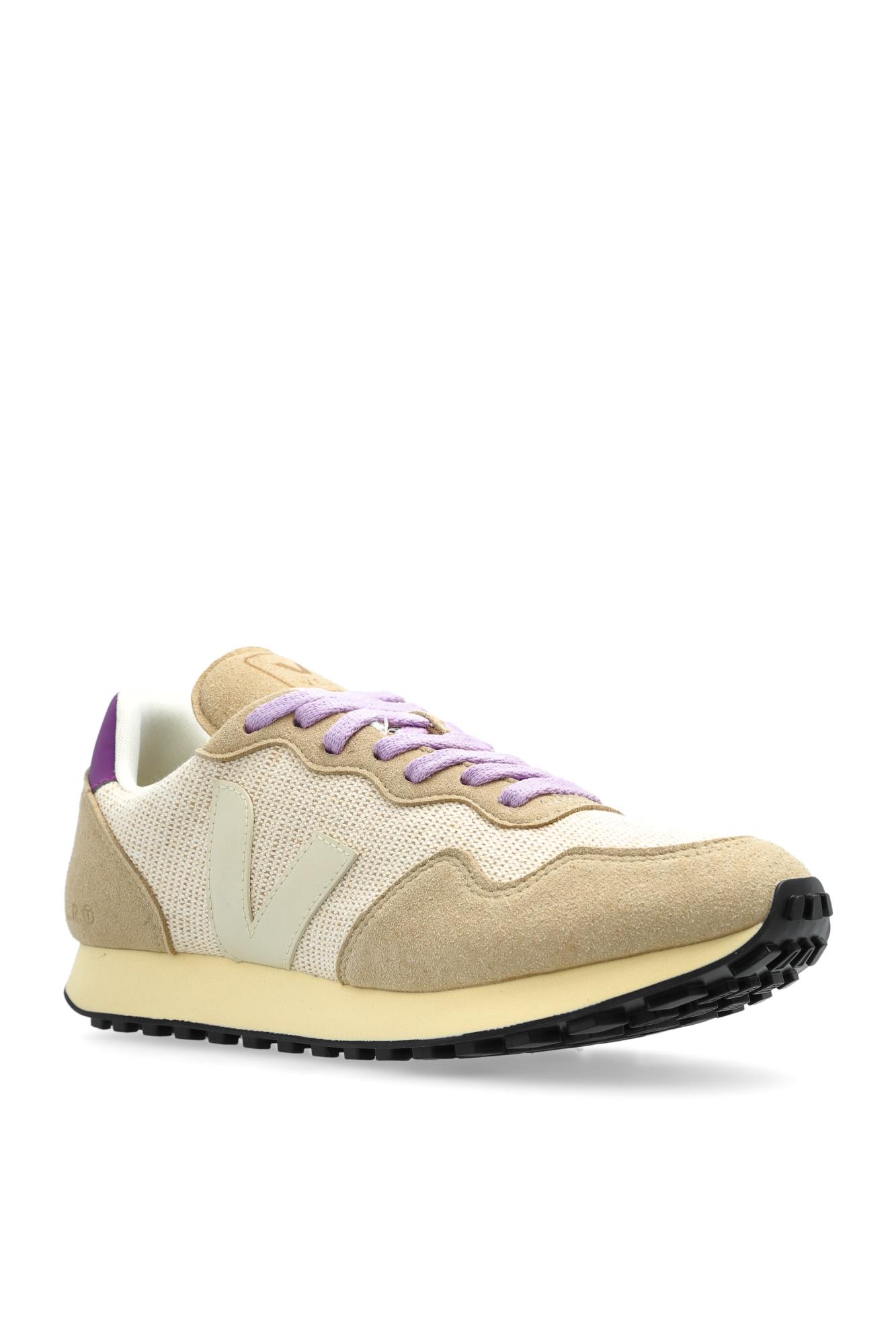 Veja Sdu Colorblock Jute Raffia Runner Sneakers In Neutral