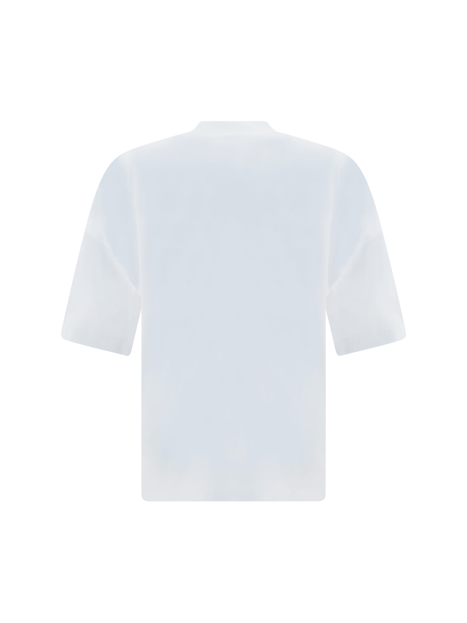 Shop Jil Sander T-shirt In Bianco